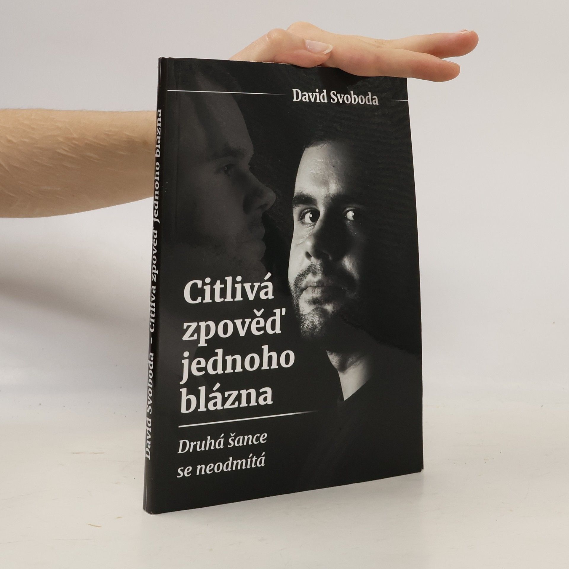 David Svoboda Citlivá zpověď jednoho blázna. Druhá šance se neodmítá