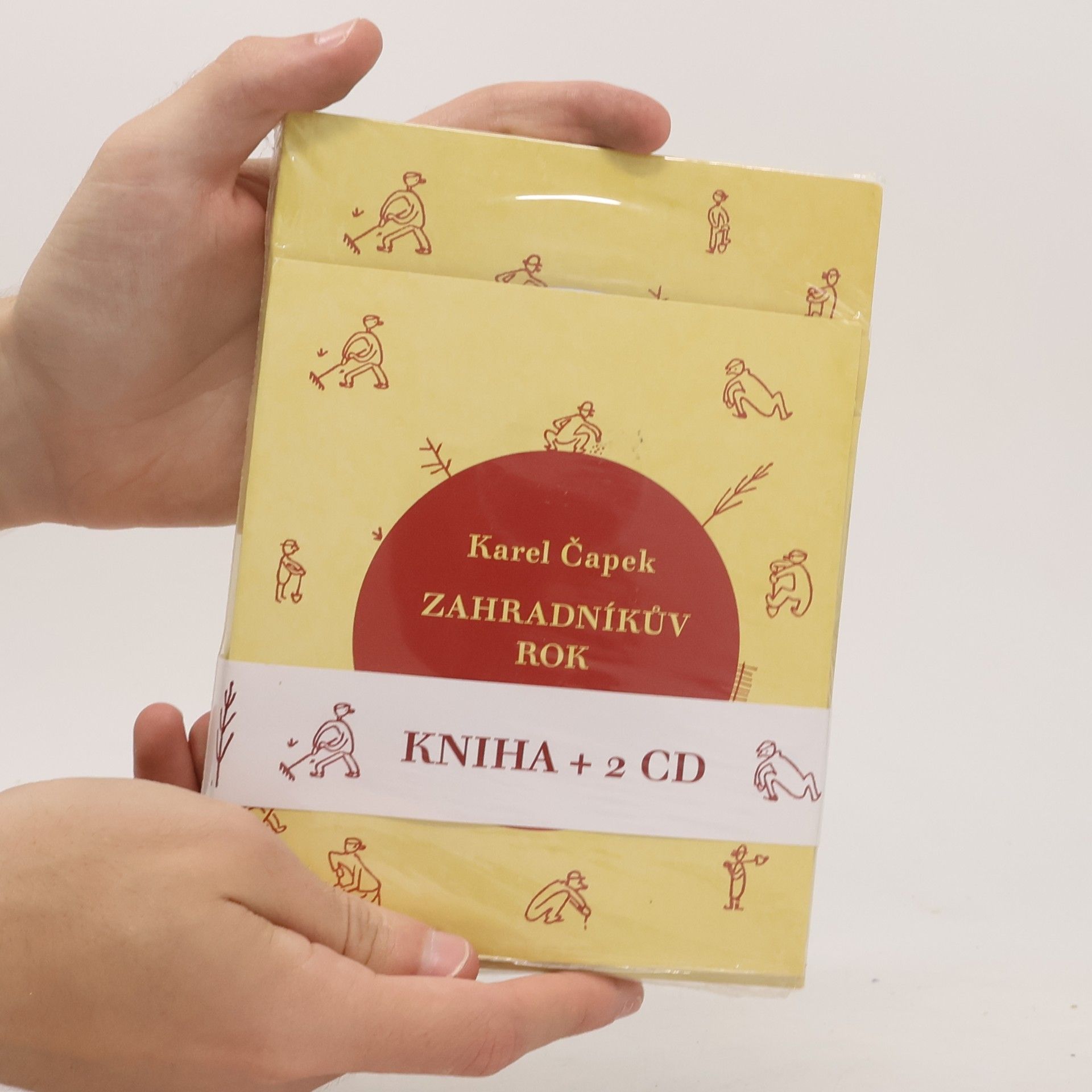 Karel Čapek Zahradníkův rok. Kniha + 2 CD