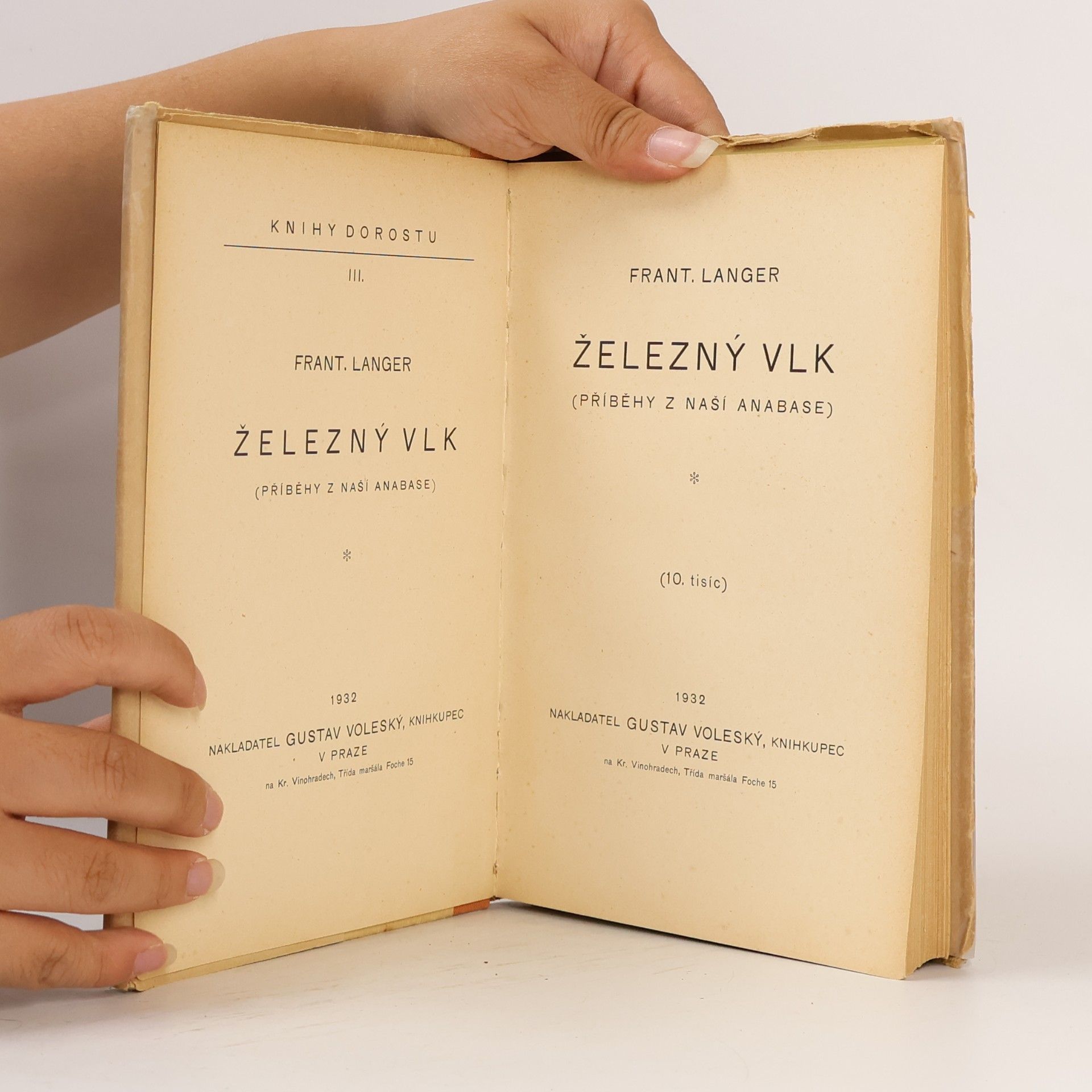 František Langer Železný vlk