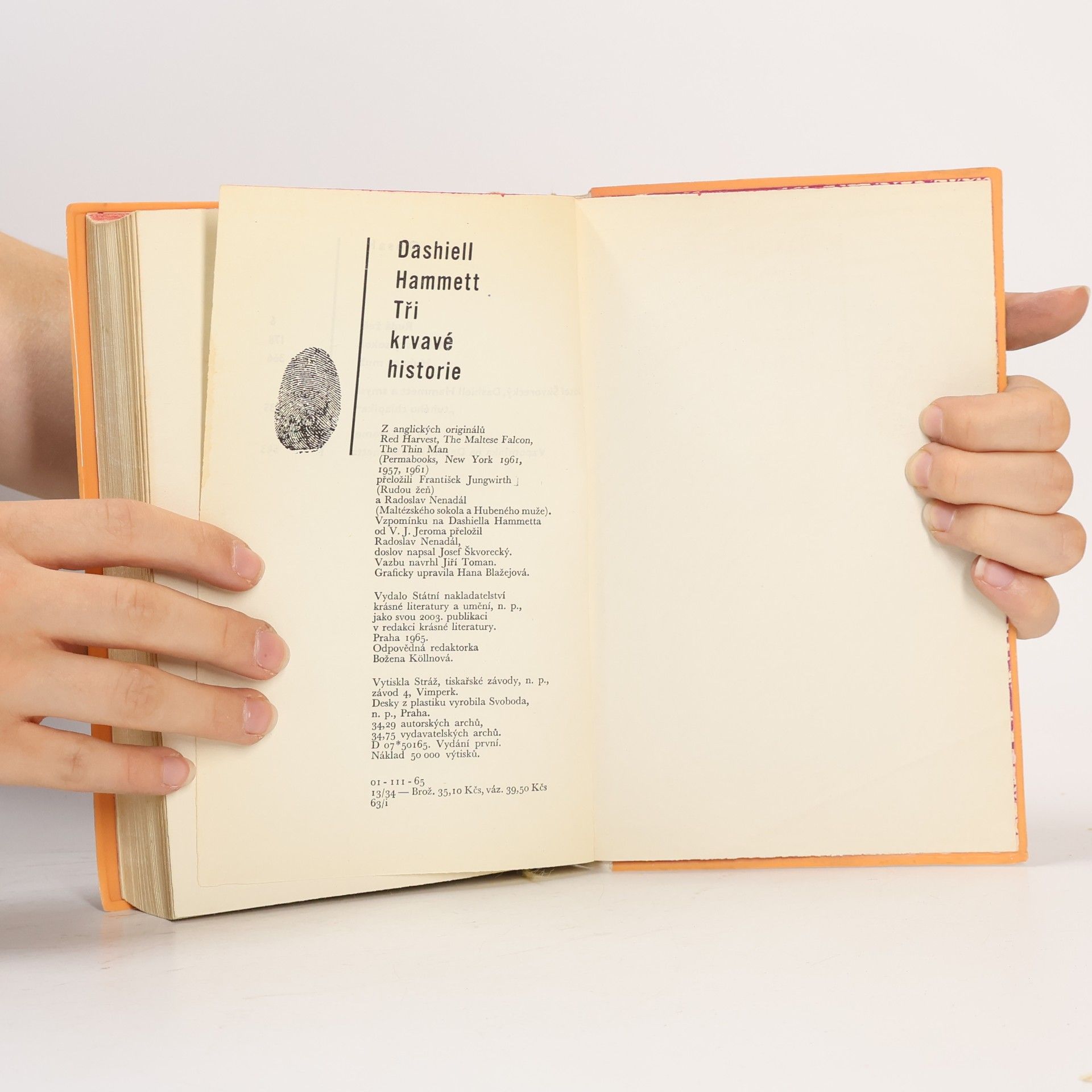 Dashiell Hammett 3 krvavé historie