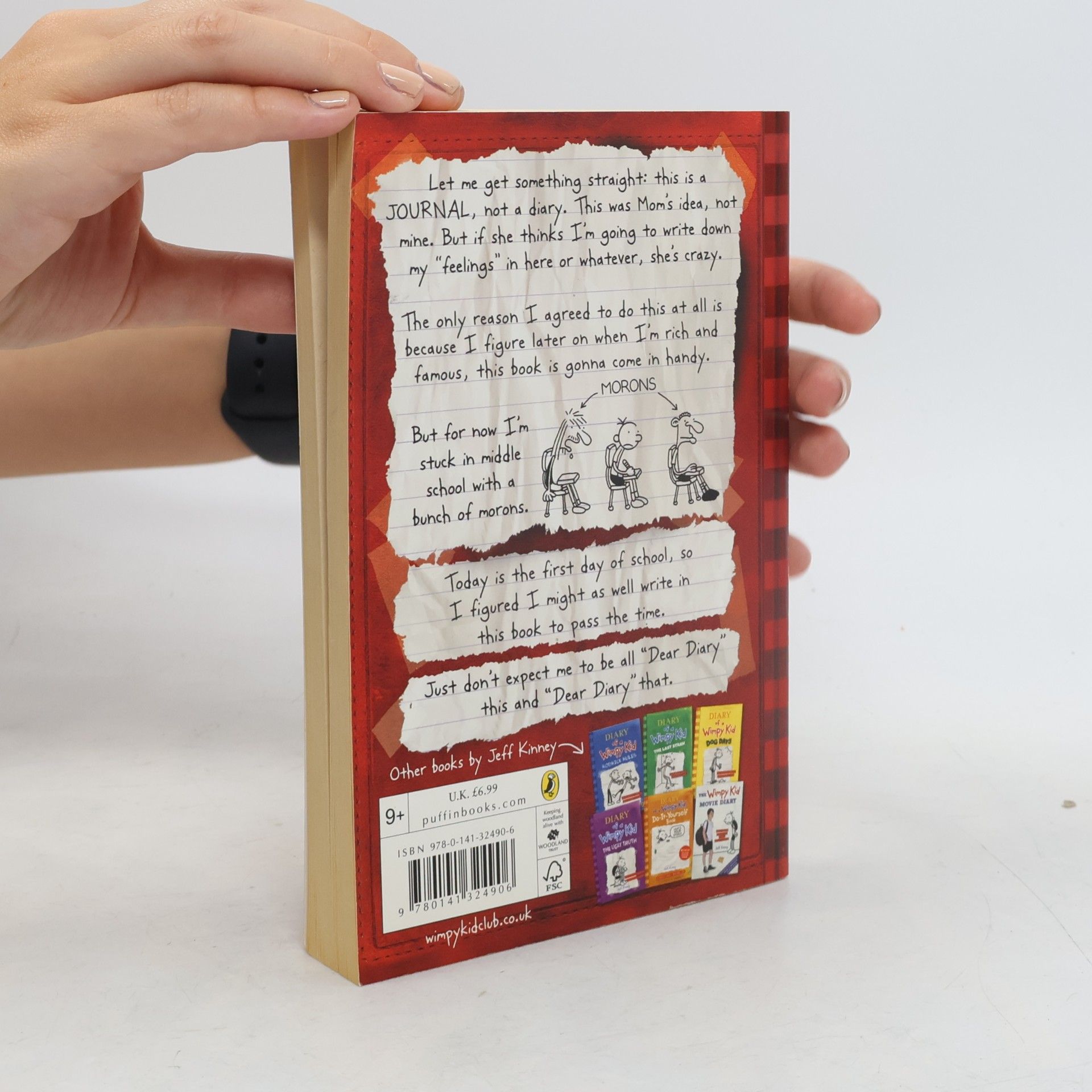 Jeff Kinney Diary of a Wimpy Kid 1
