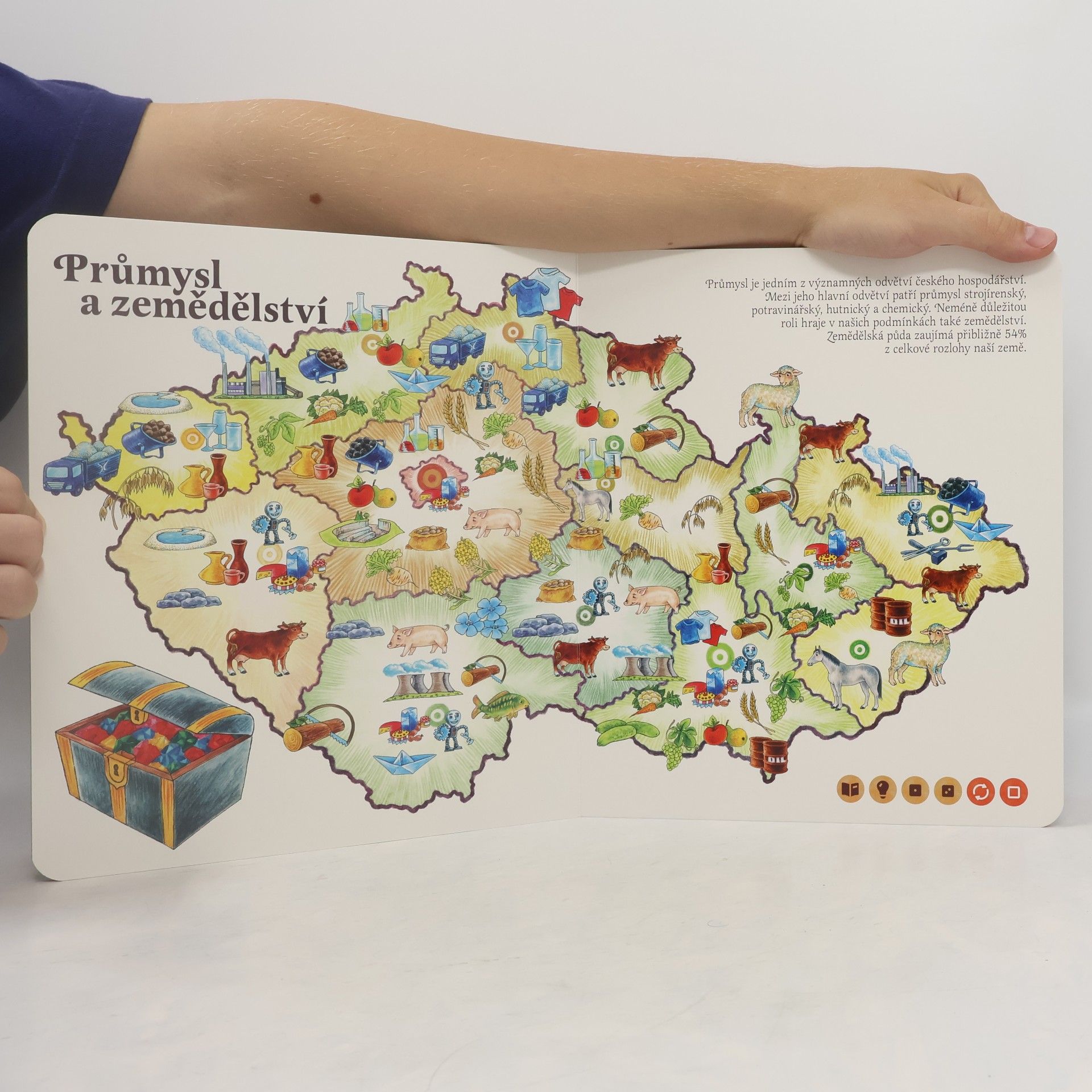 Ladislava Pechová Česká republika. Interaktivní mluvící kniha