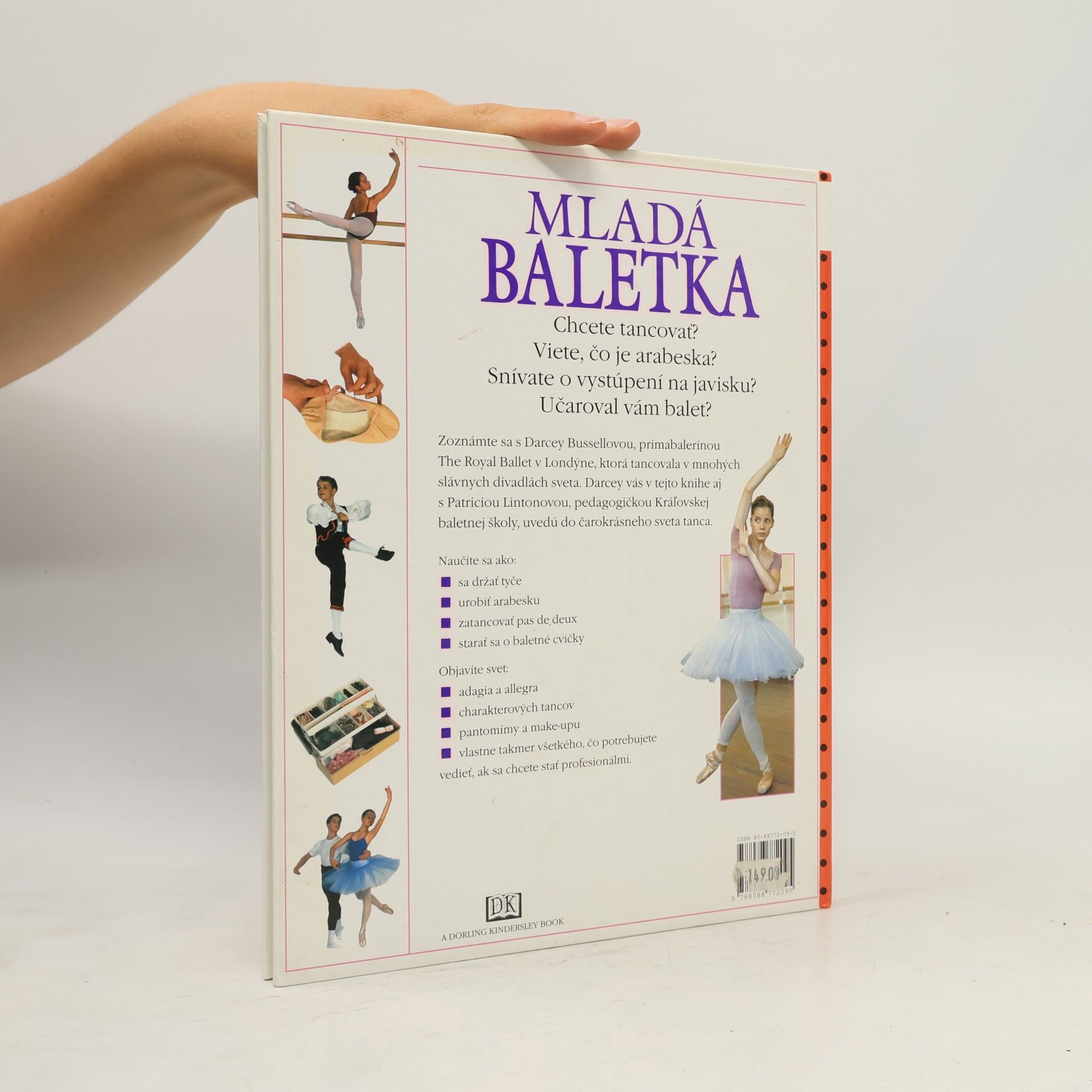 Darcey Bussell Mladá baletka