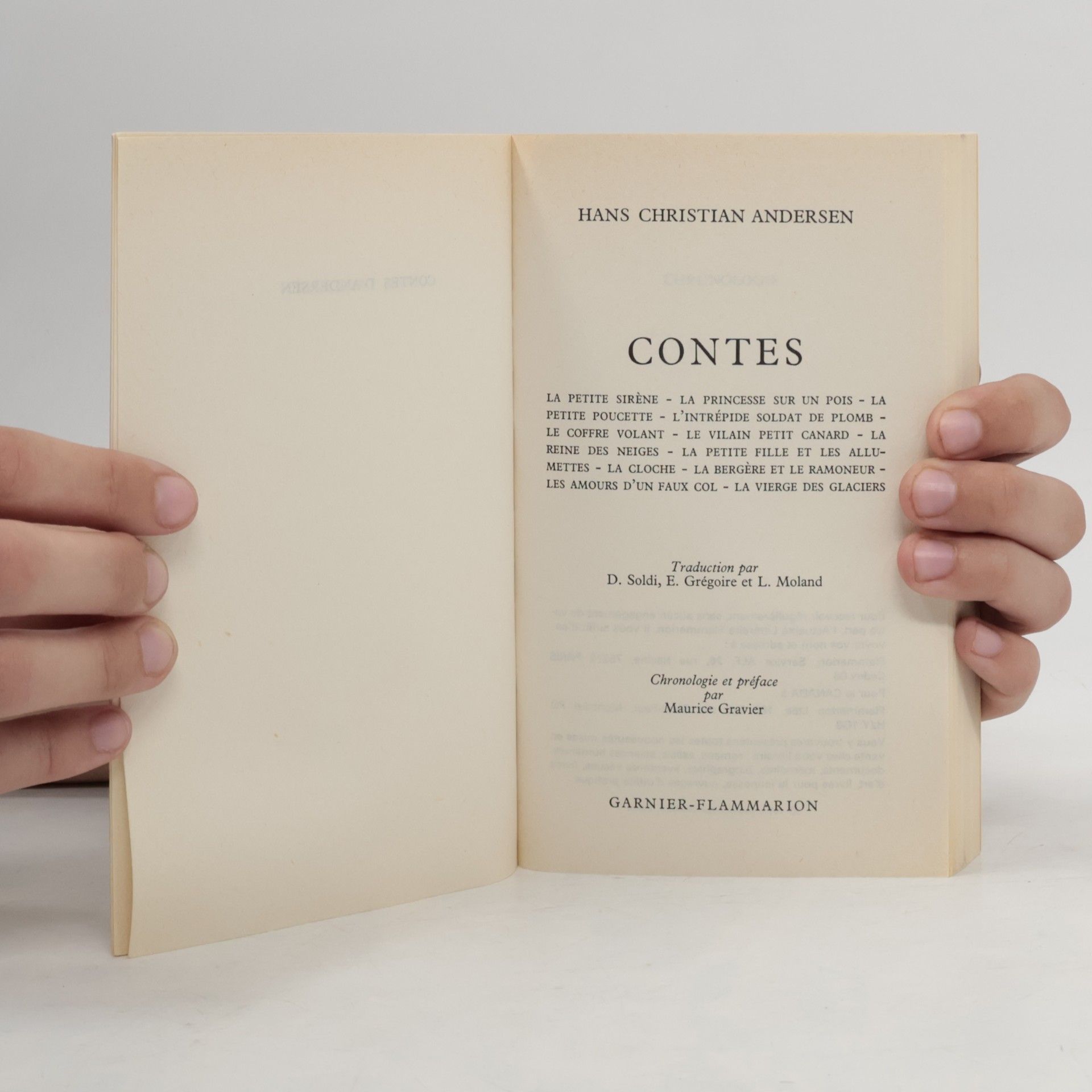 Hans Christian Andersen Contes