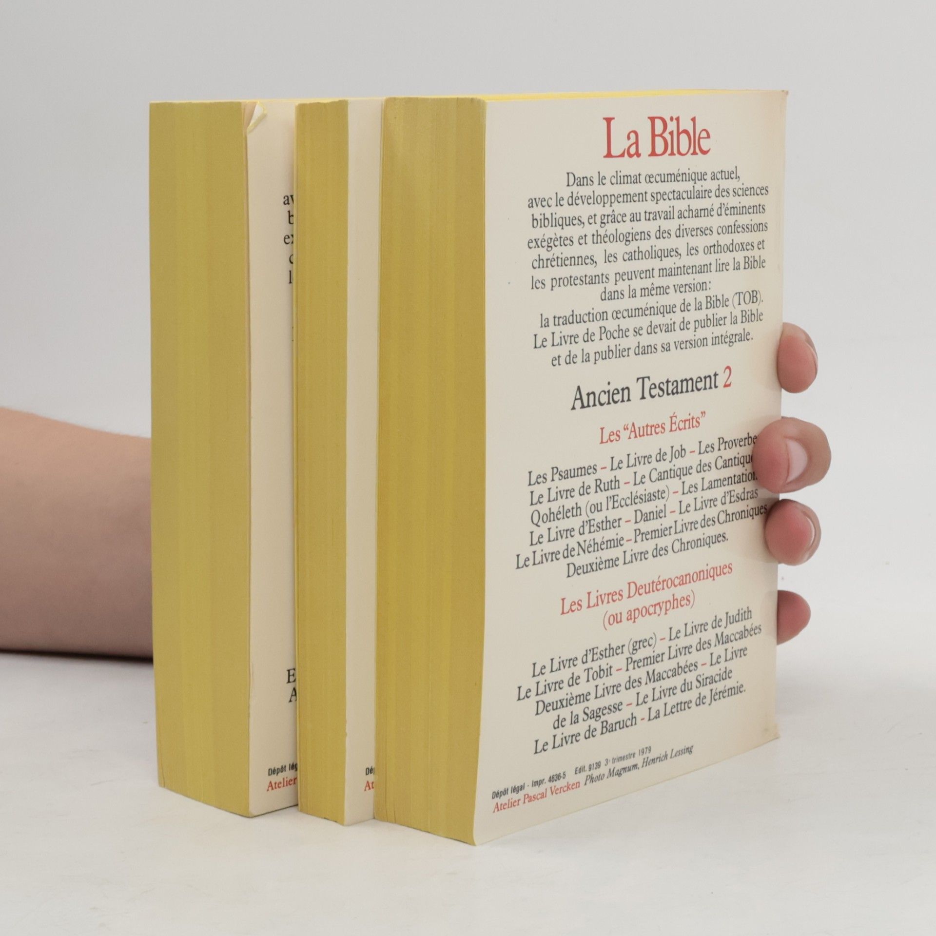 Collectif d'auteurs La Bible. Ancien Testament 1-2, Nouveau Testament