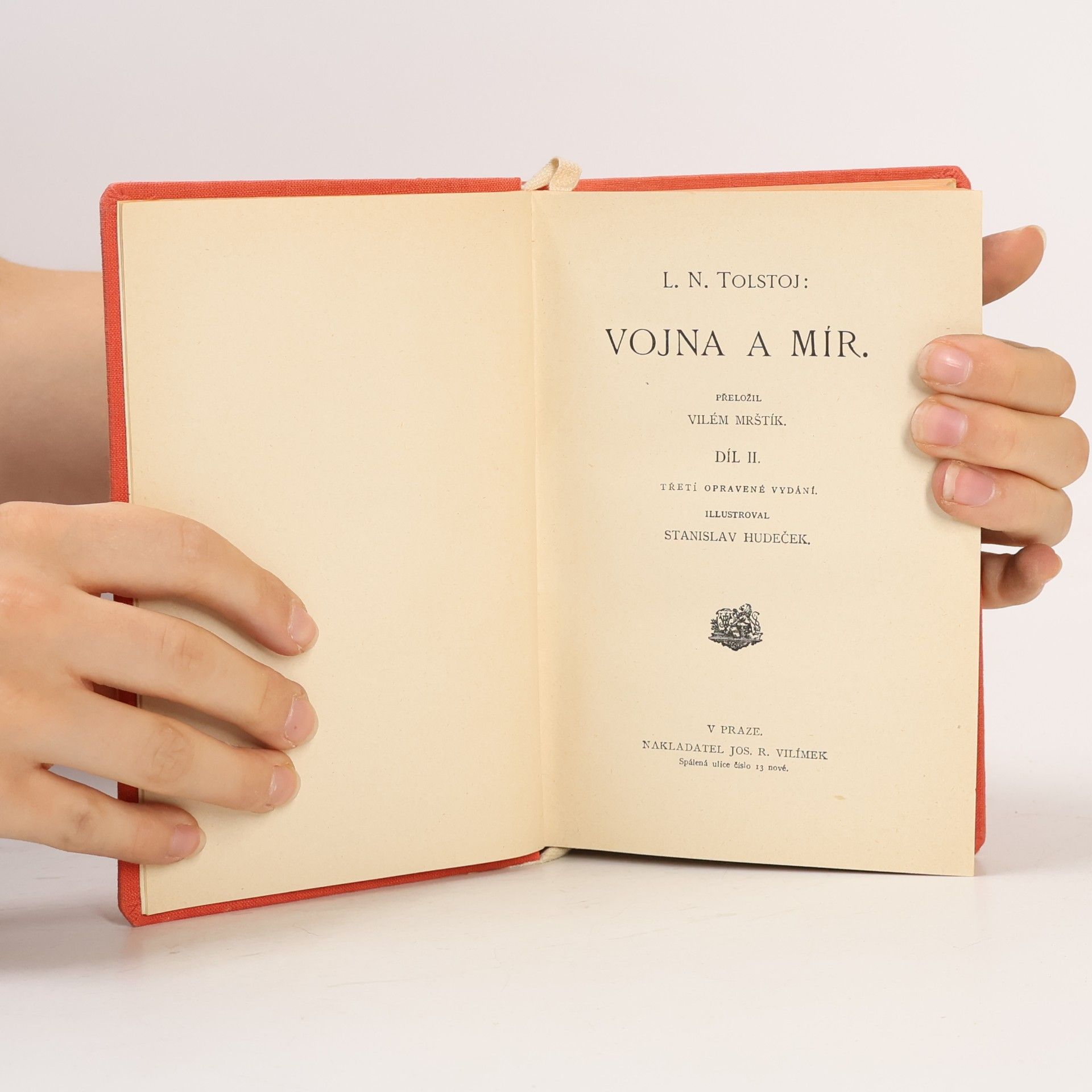 Vilém Mrštík Vojna a mír II.