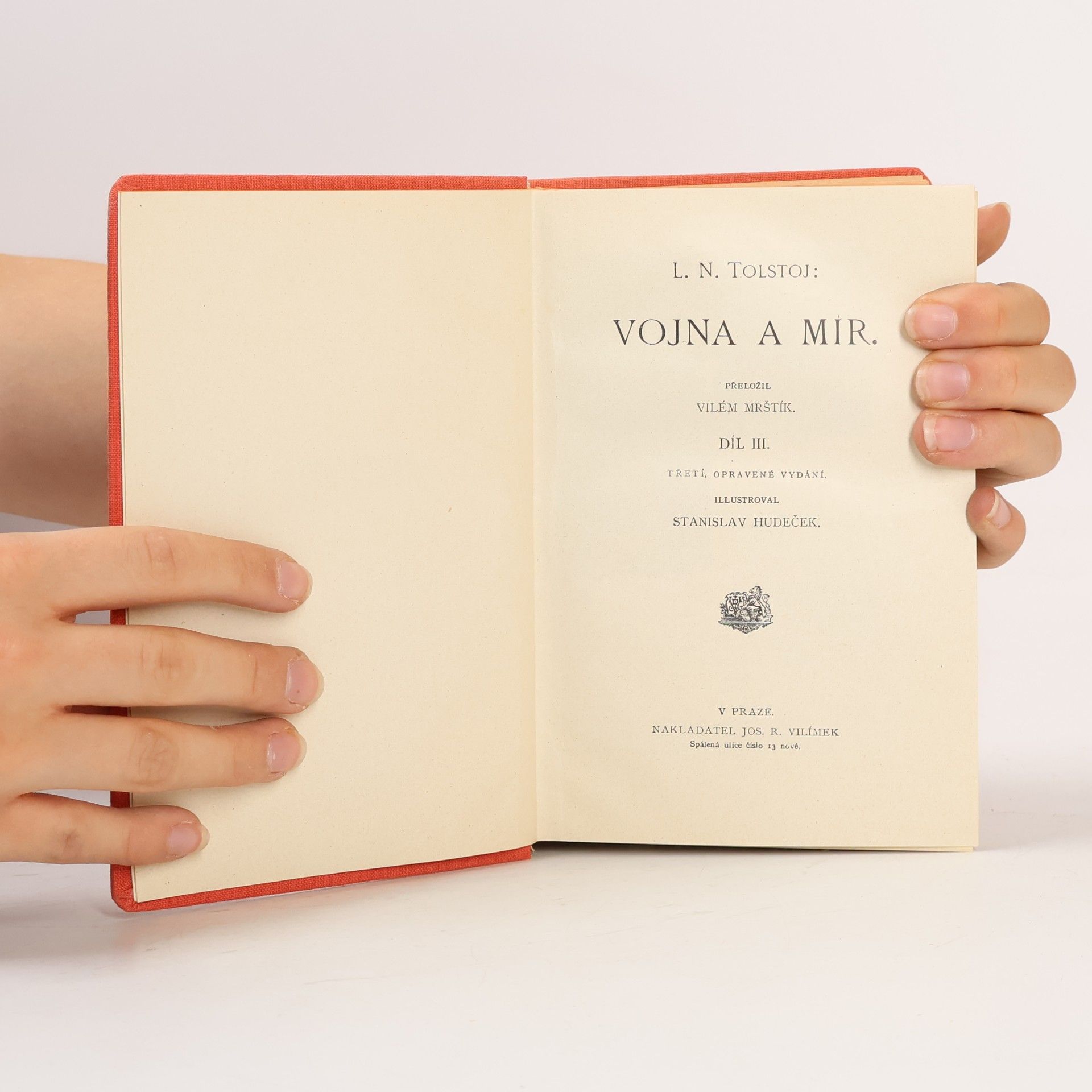 Lev Nikolajevič Tolstoj Vojna a mír 3.