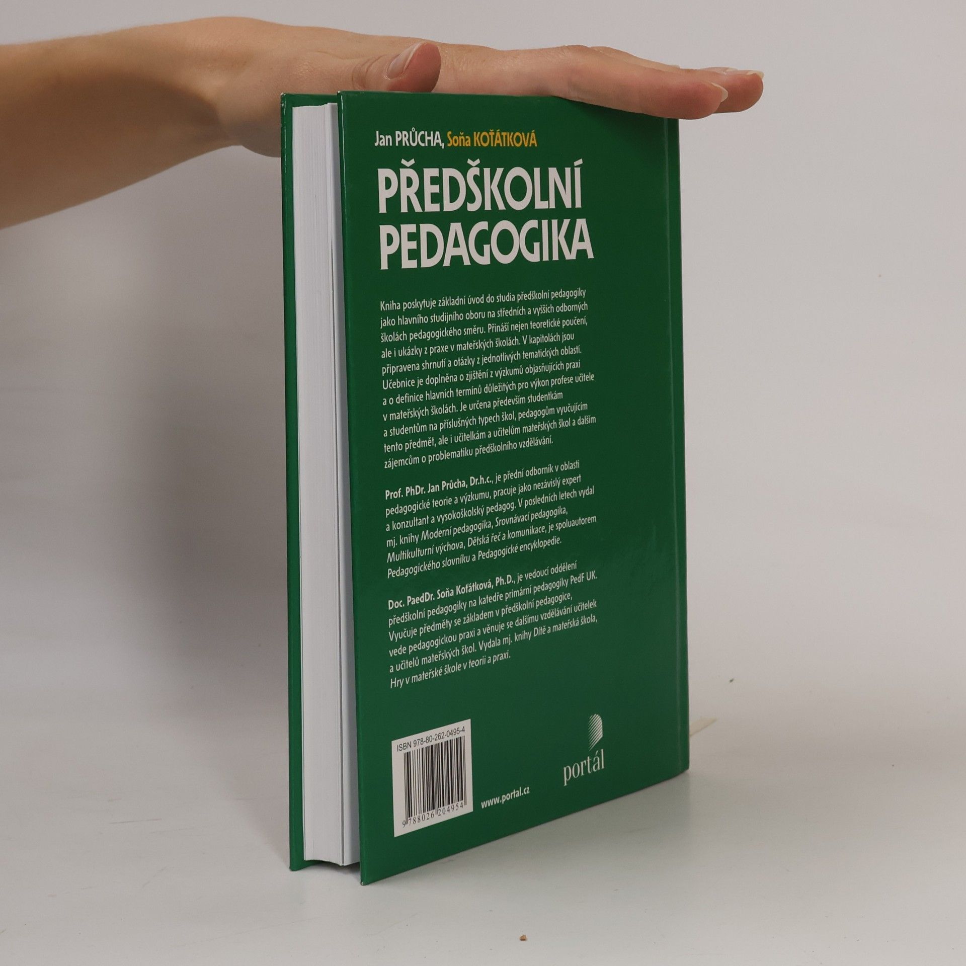 Jan Průcha Předškolní pedagogika : učebnice pro střední a vyšší odborné školy