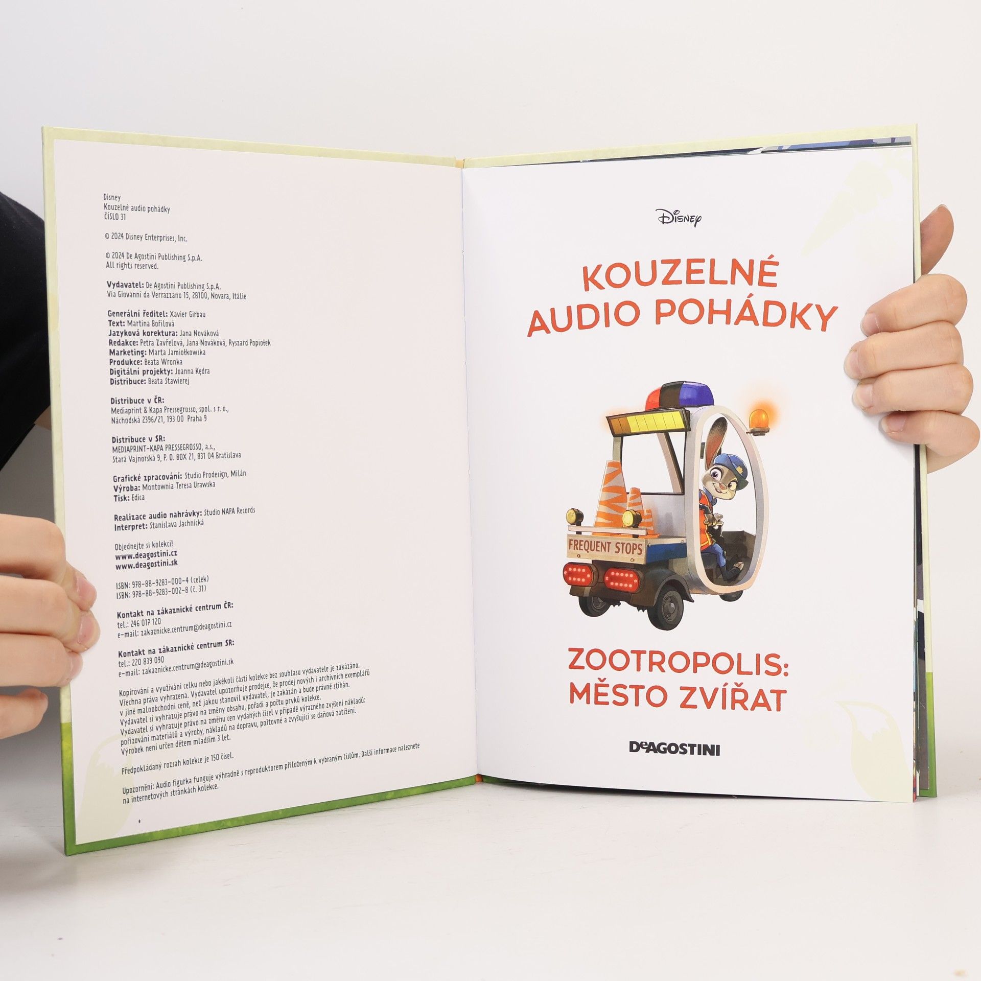 Martina Bořilová Kouzelné audio pohádky 31. Zootropolis. Město zvířat