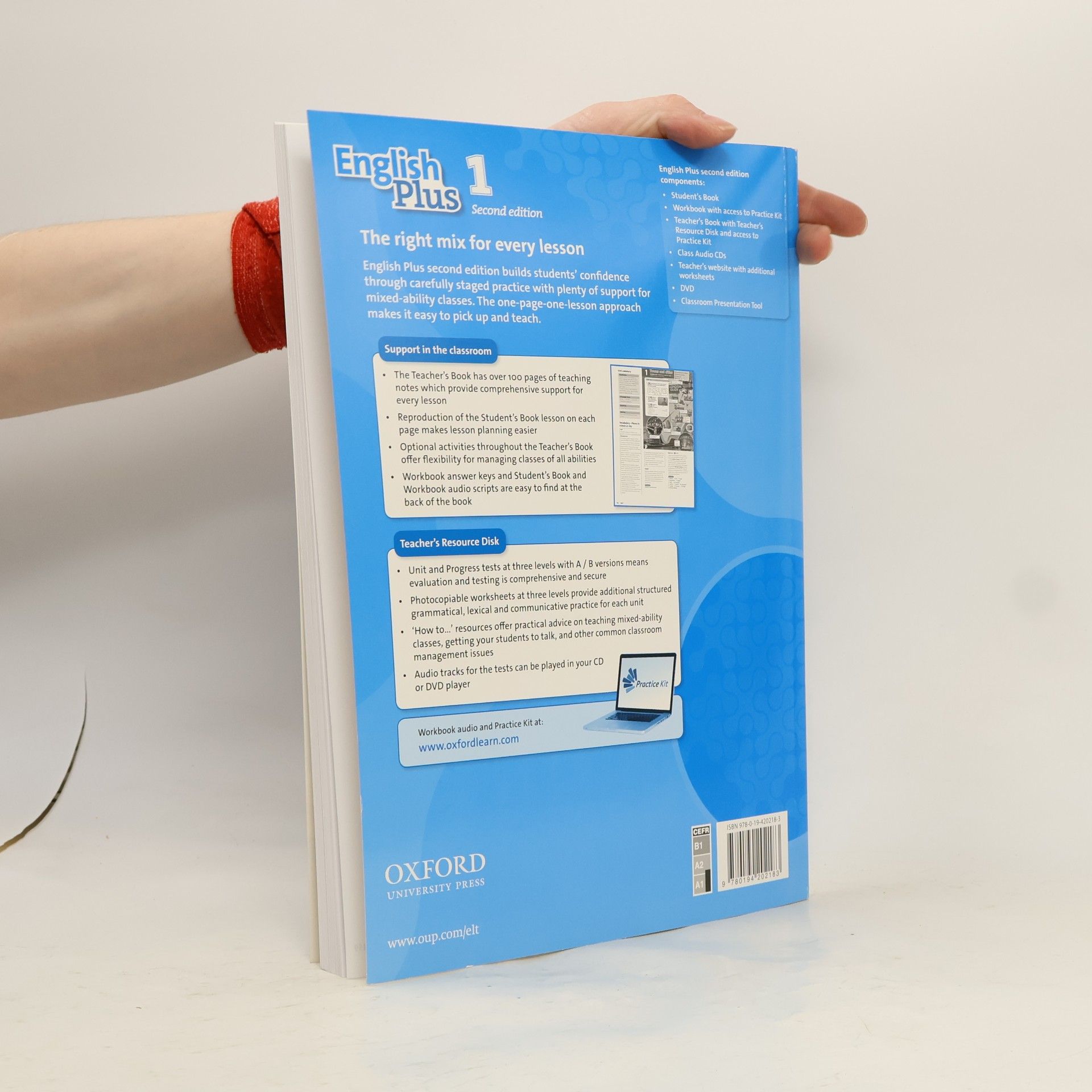 Wetz Ben English Plus 1 Teacher´s Book with Teacher´s Resource Disc and access to Practice Kit (2nd)