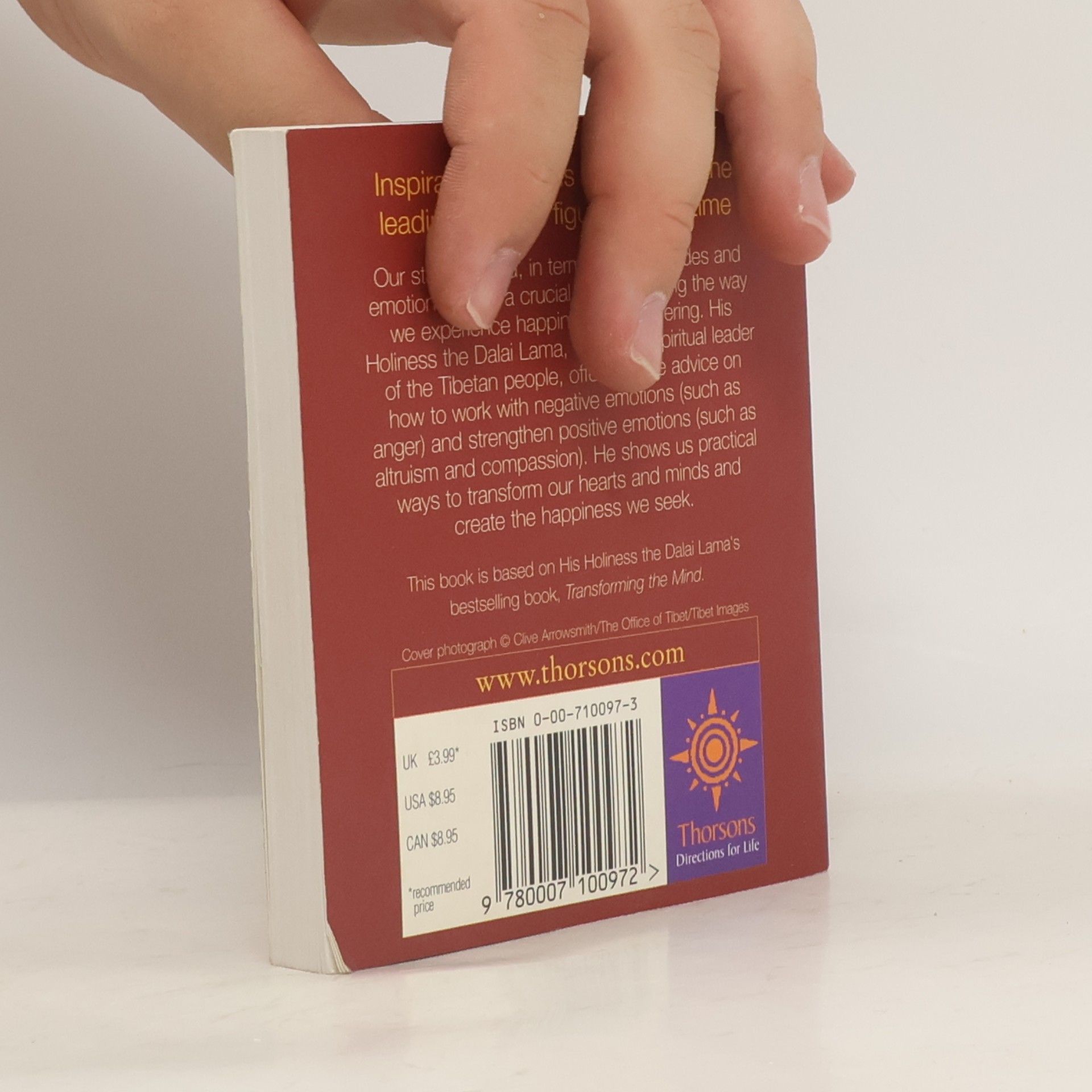 Dalai Lama XIV Bstan-ʾdzin-rgya-mtsho The Dalai Lama's book of transformation