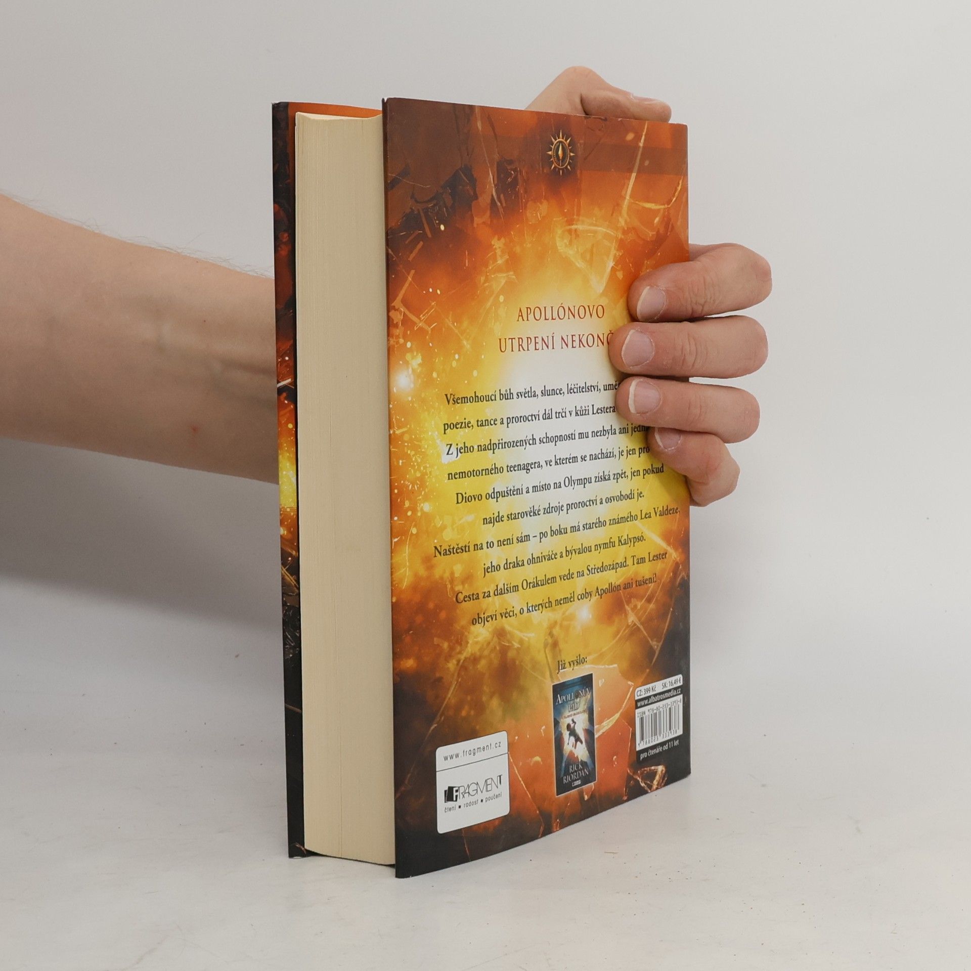 Rick Riordan Apollónův pád. Temné proroctví
