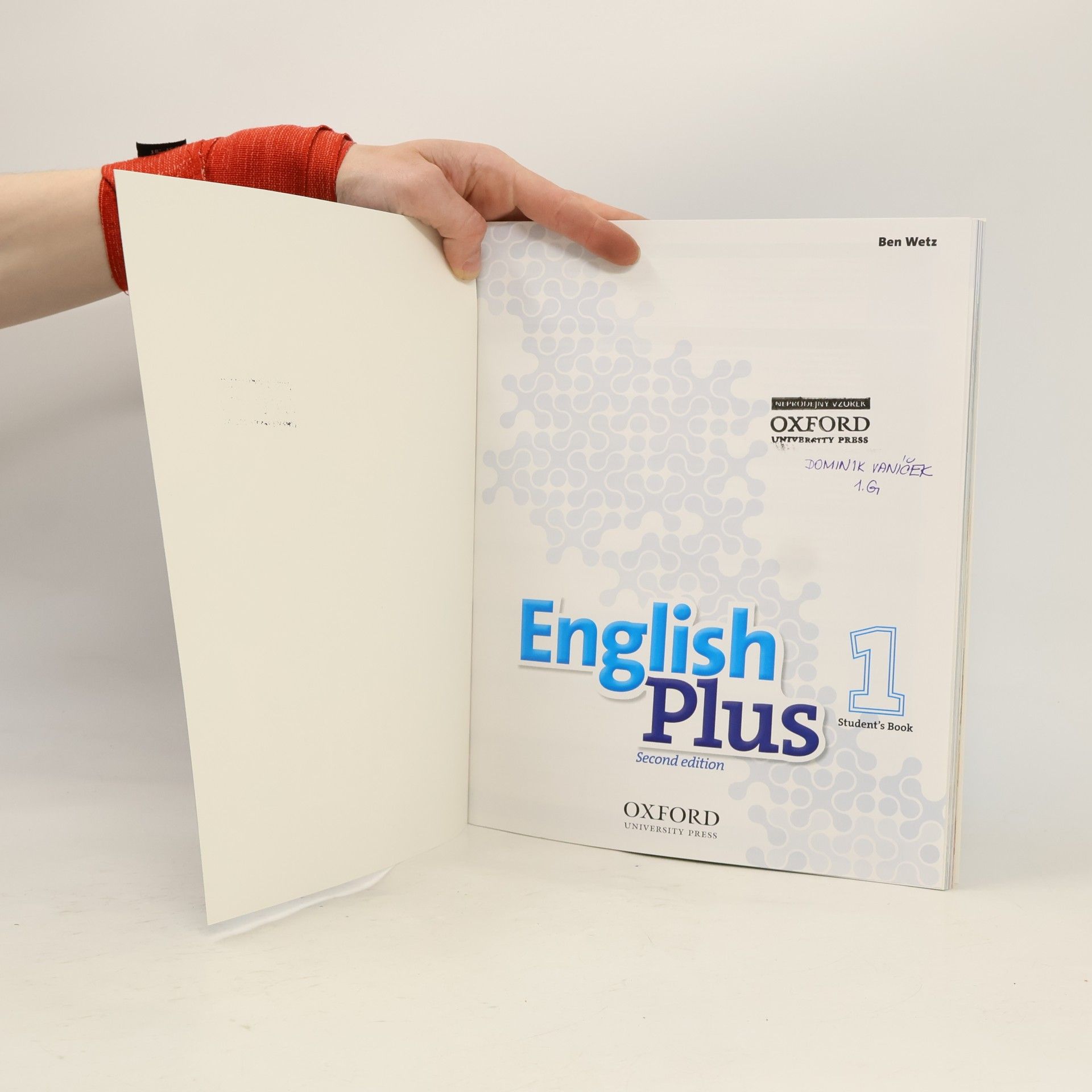 Ben Wetz English Plus 2nd Edition. Student's Book 1
