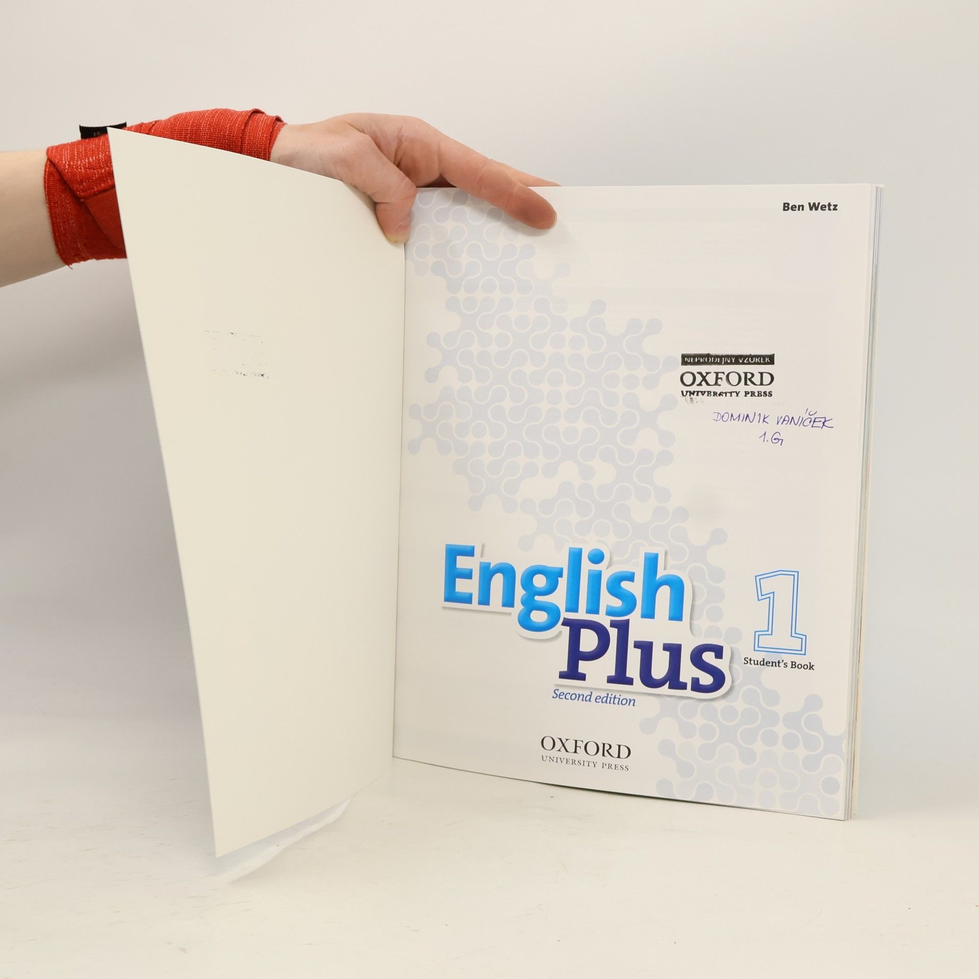 Ben Wetz English Plus 2nd Edition. Student's Book 1