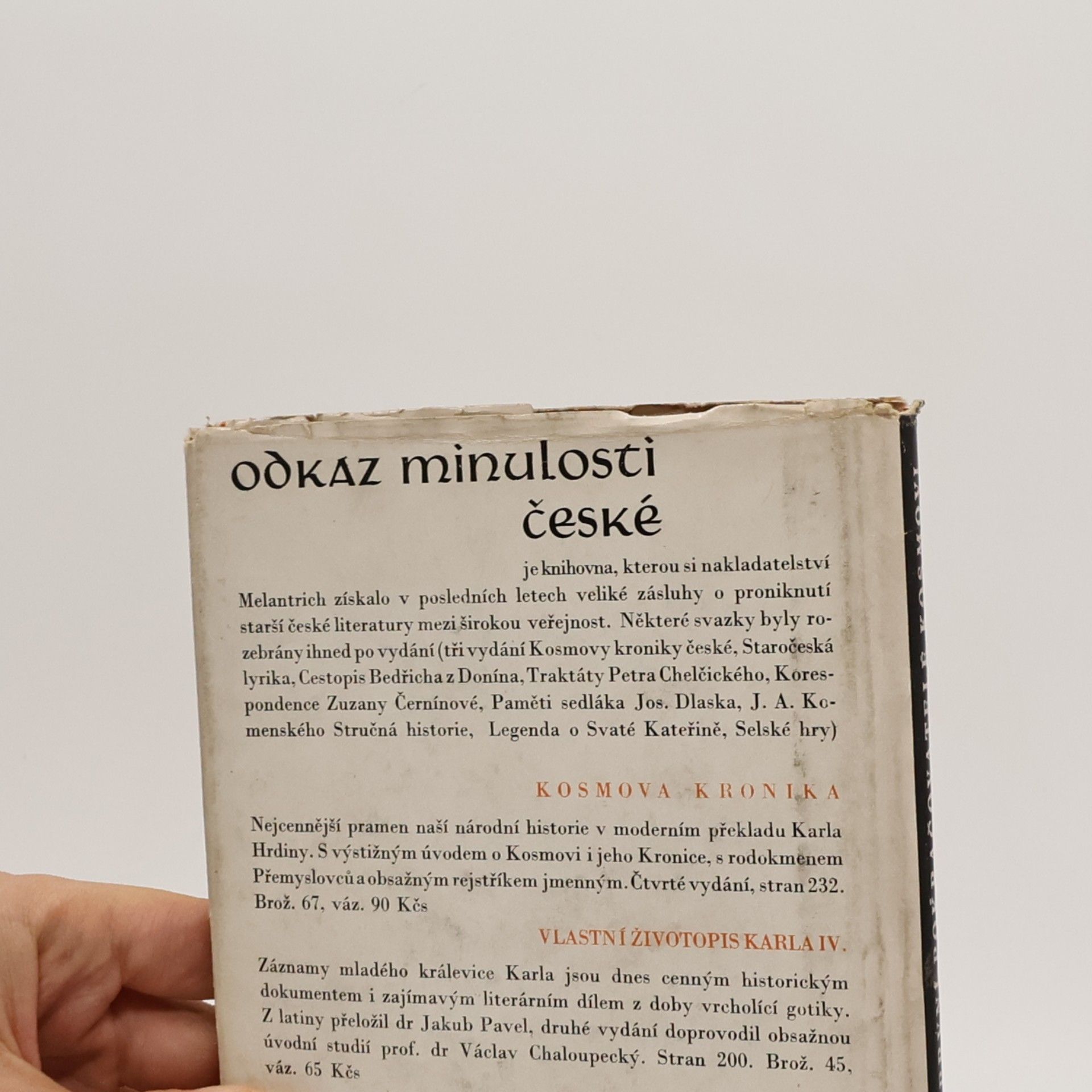 Karel Hrdina První pokračovatelé Kosmovi