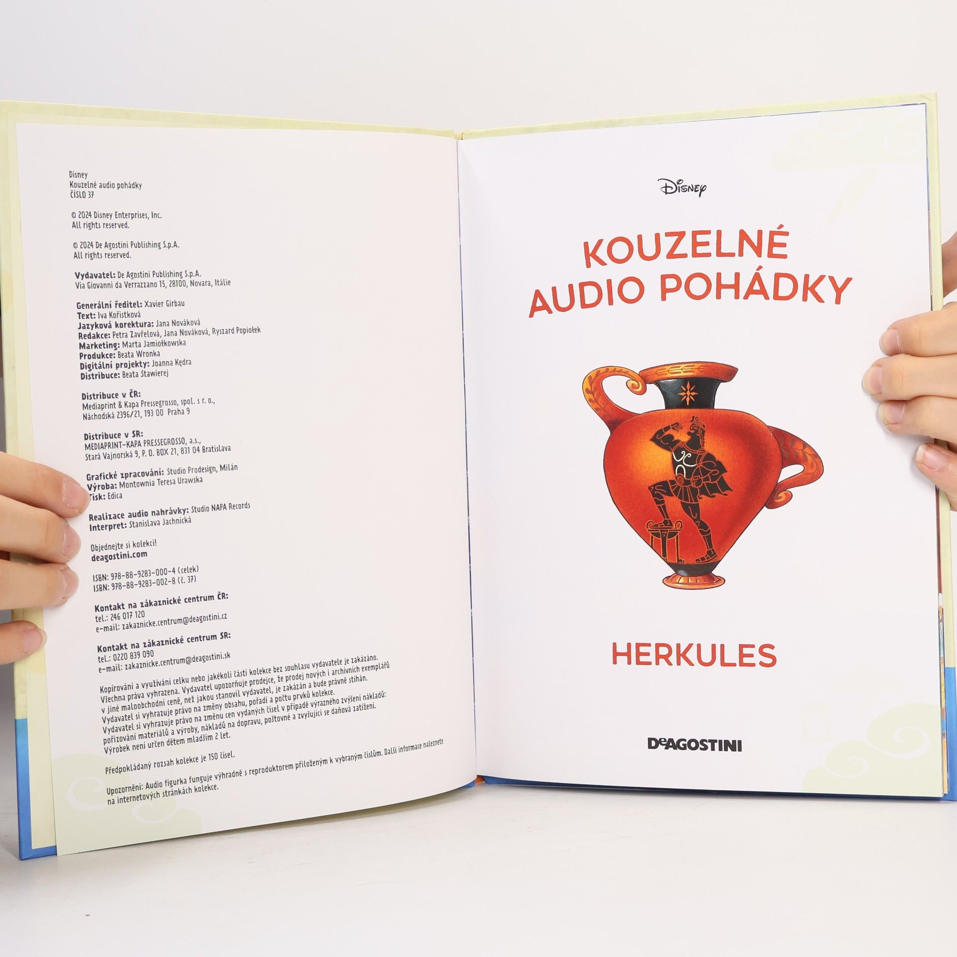 Kolektív autorov Kouzelné audio pohádky 37. Herkules