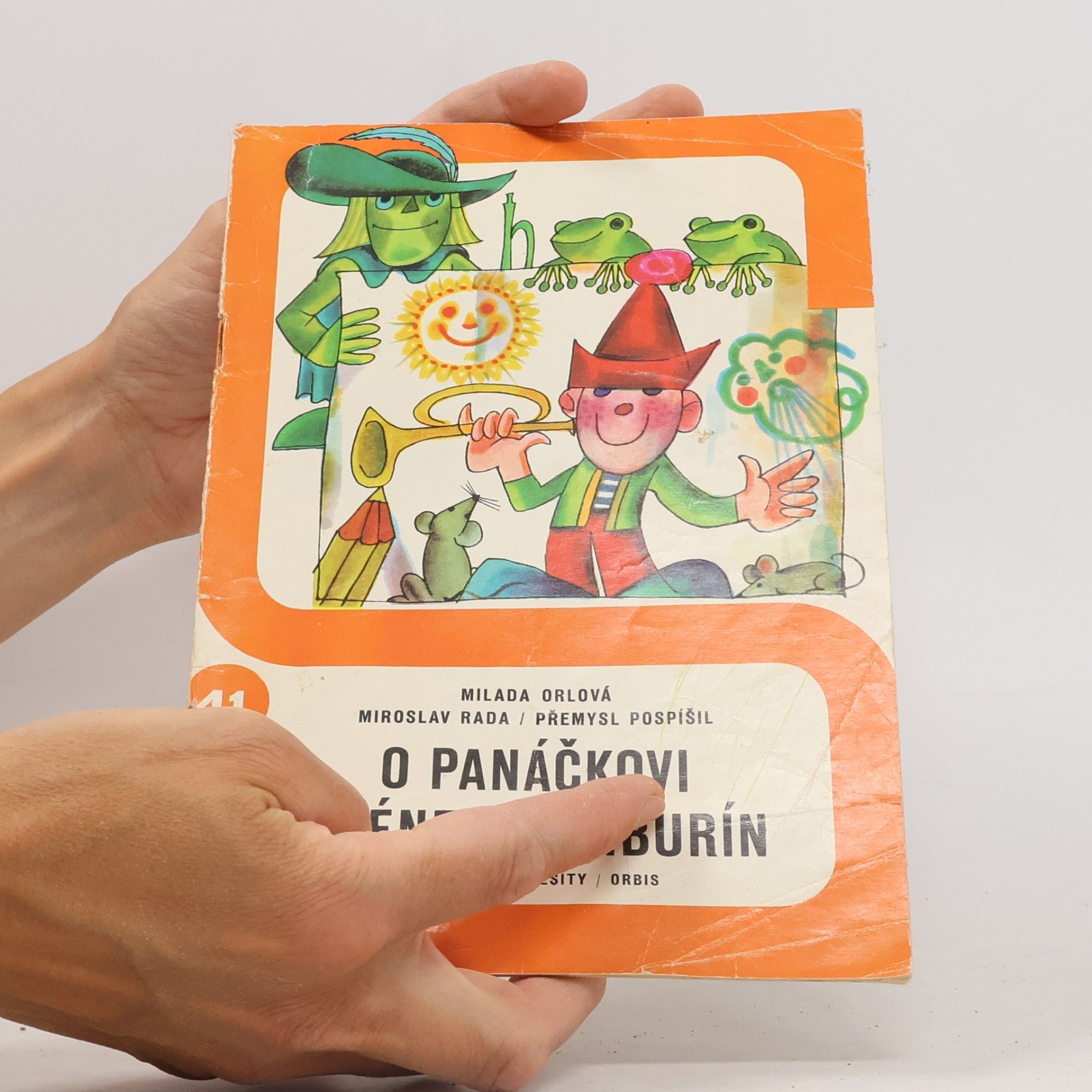 Milada Orlová Ilustrované sešity 41. O panáčkovi jménem Tamburín