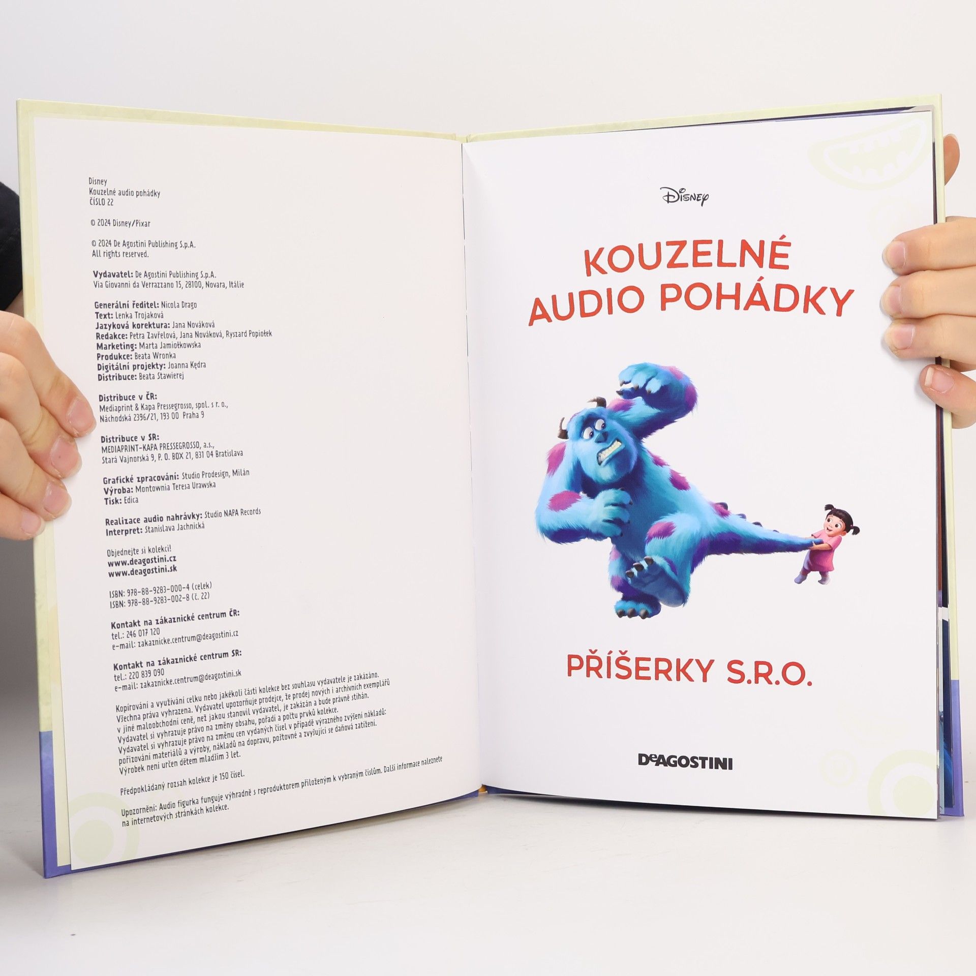 Lenka Trojaková Kouzelné audio pohádky 22. Příšerky s.r.o.