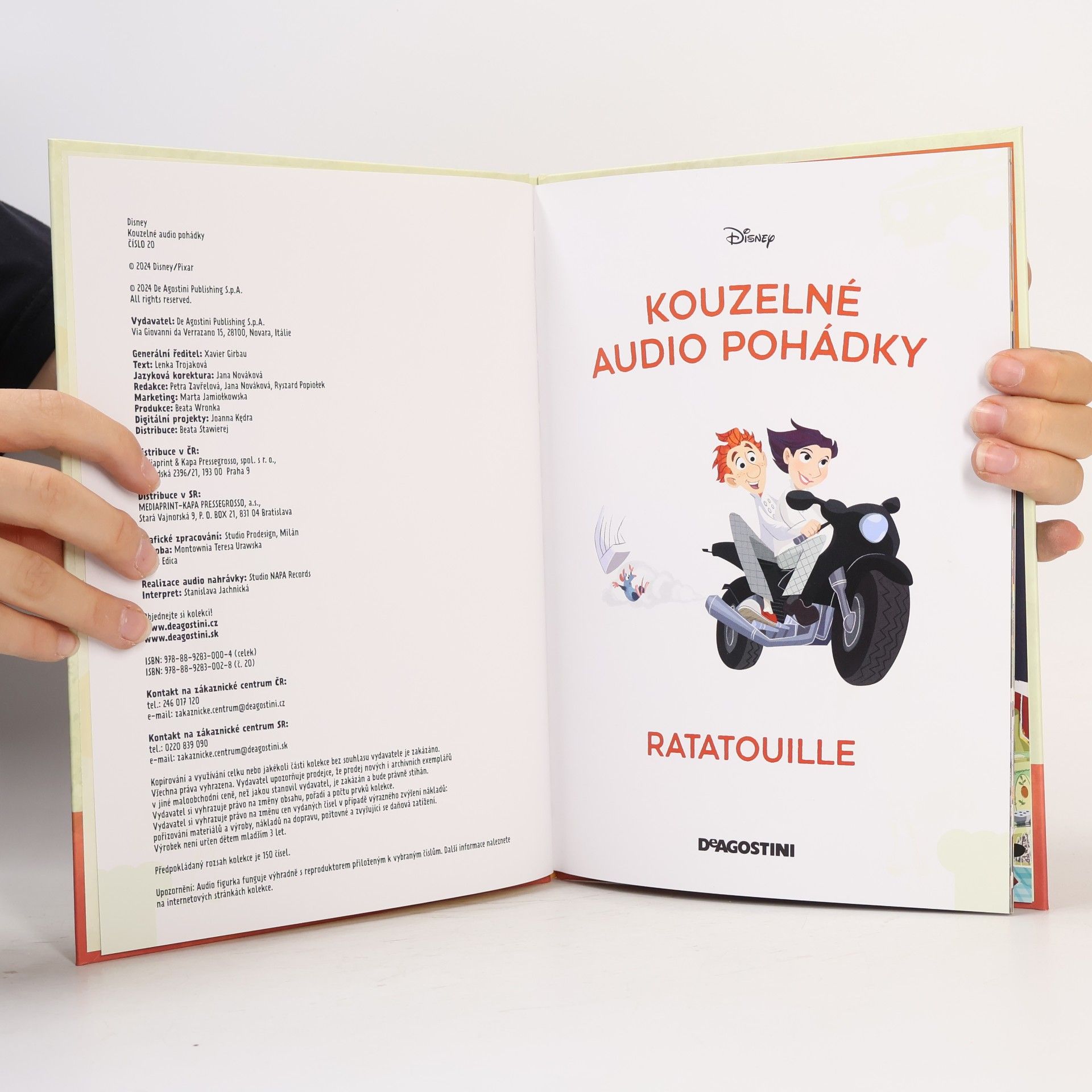 Kolektiv autorů Kouzelné audio pohádky 20. Ratatouille
