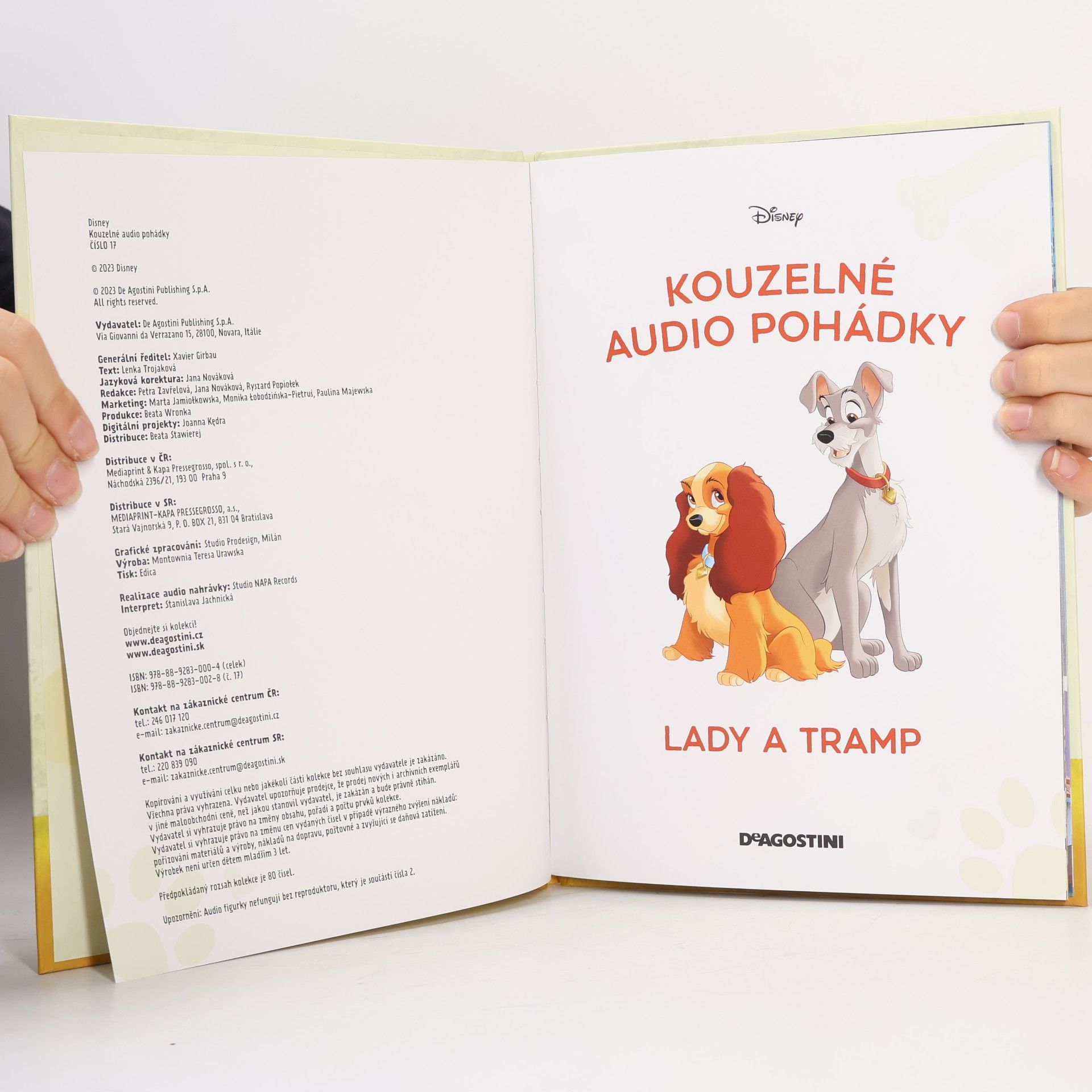Kolektiv autorů Kouzelné audio pohádky 17. Lady a Tramp