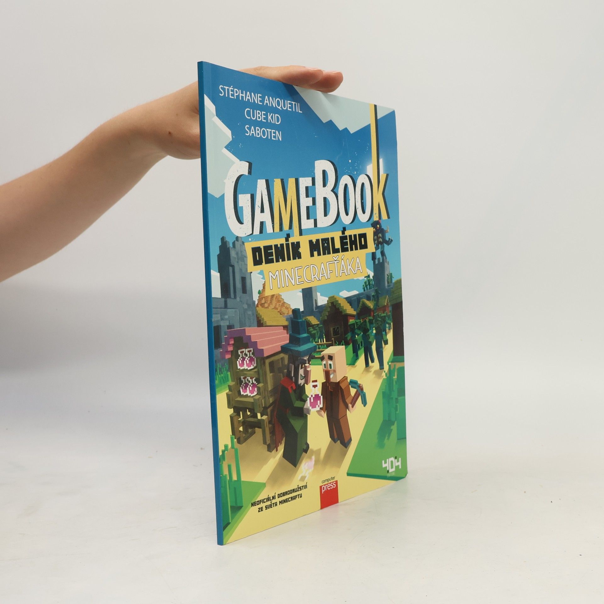Deník malého Minecrafťáka: Gamebook