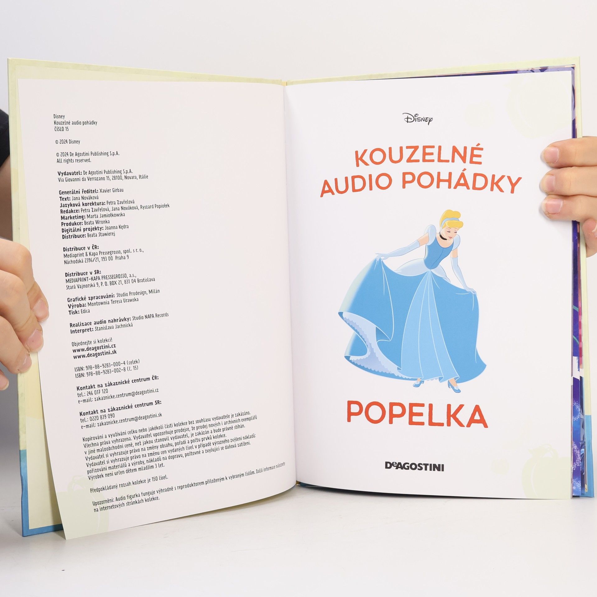 Kolektiv autorů Kouzelné audio pohádky 15. Popelka