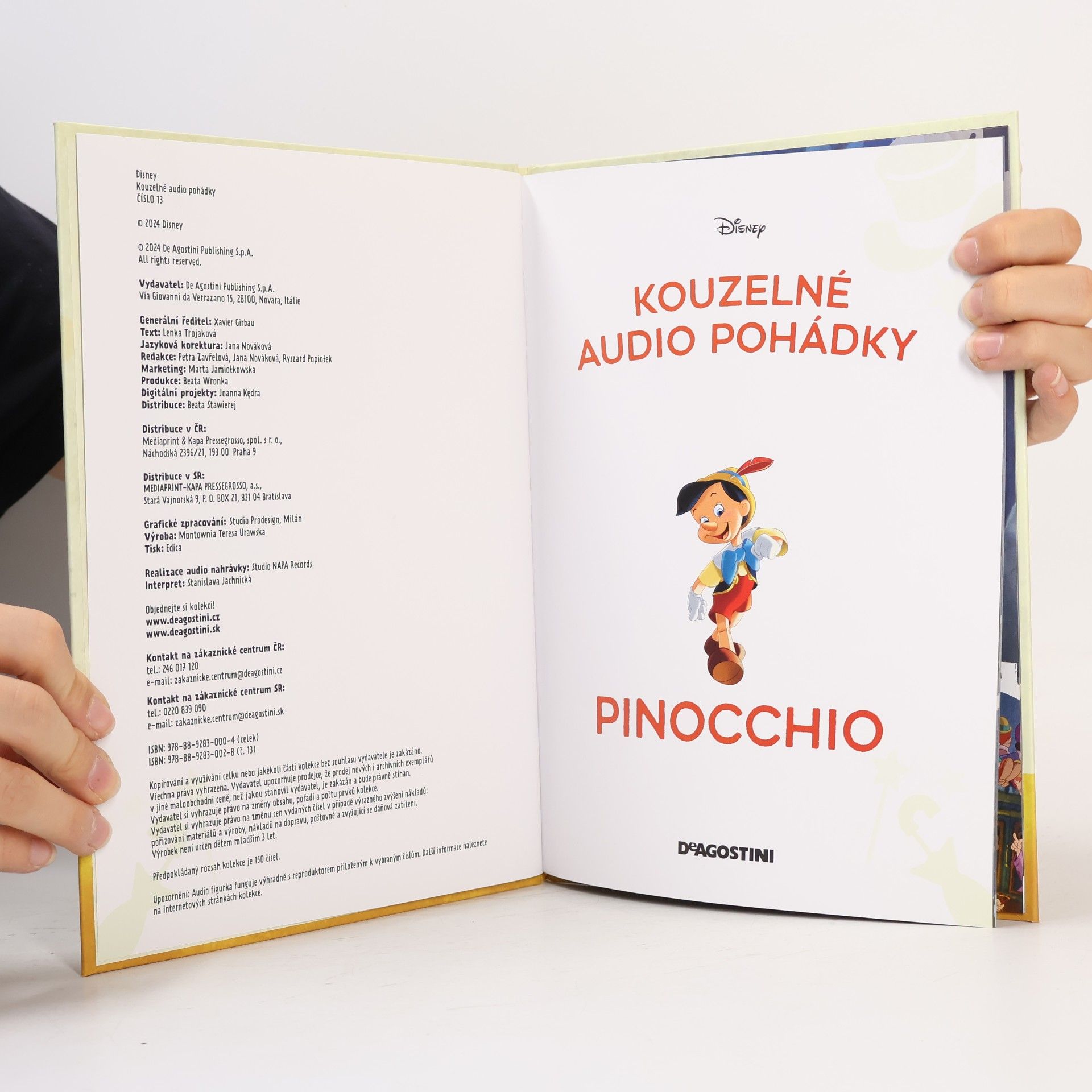 Various authors Kouzelné audio pohádky 13. Pinocchio