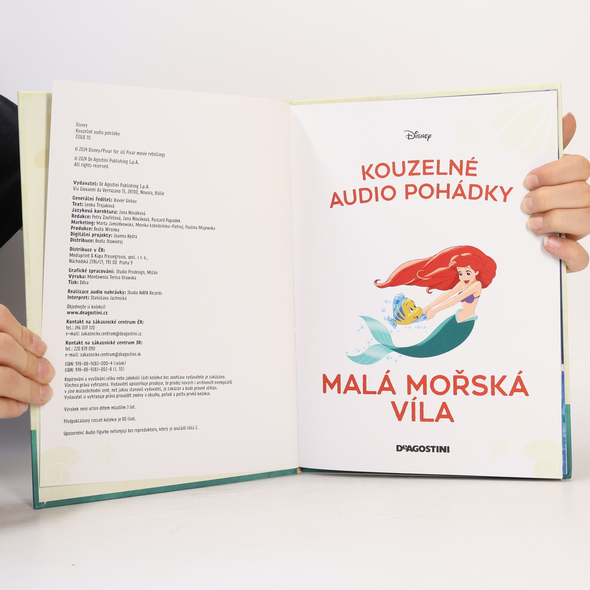 Autorenkollektiv Kouzelné audio pohádky 10. Malá mořská víla
