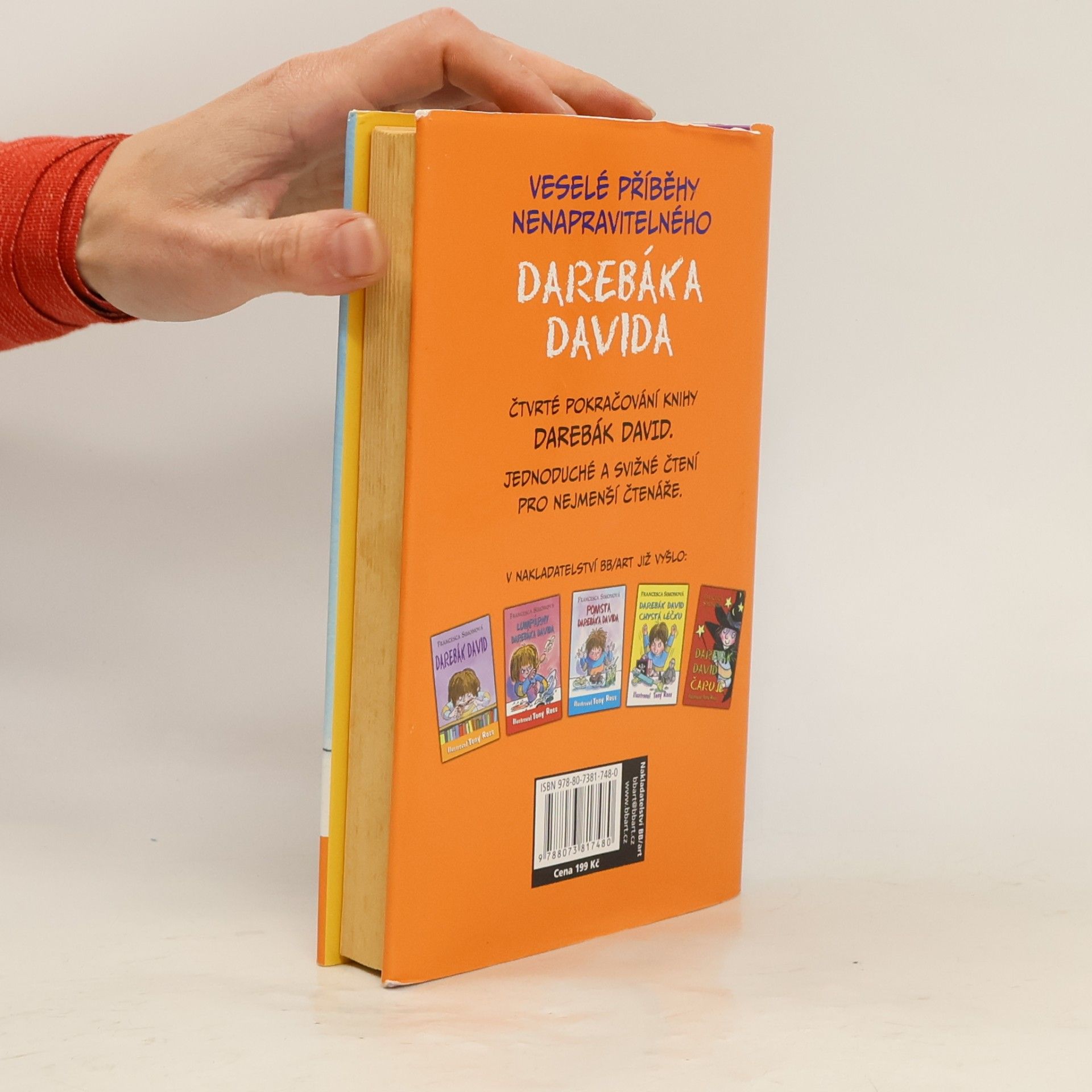 Francesca Simon Nápady darebáka Davida