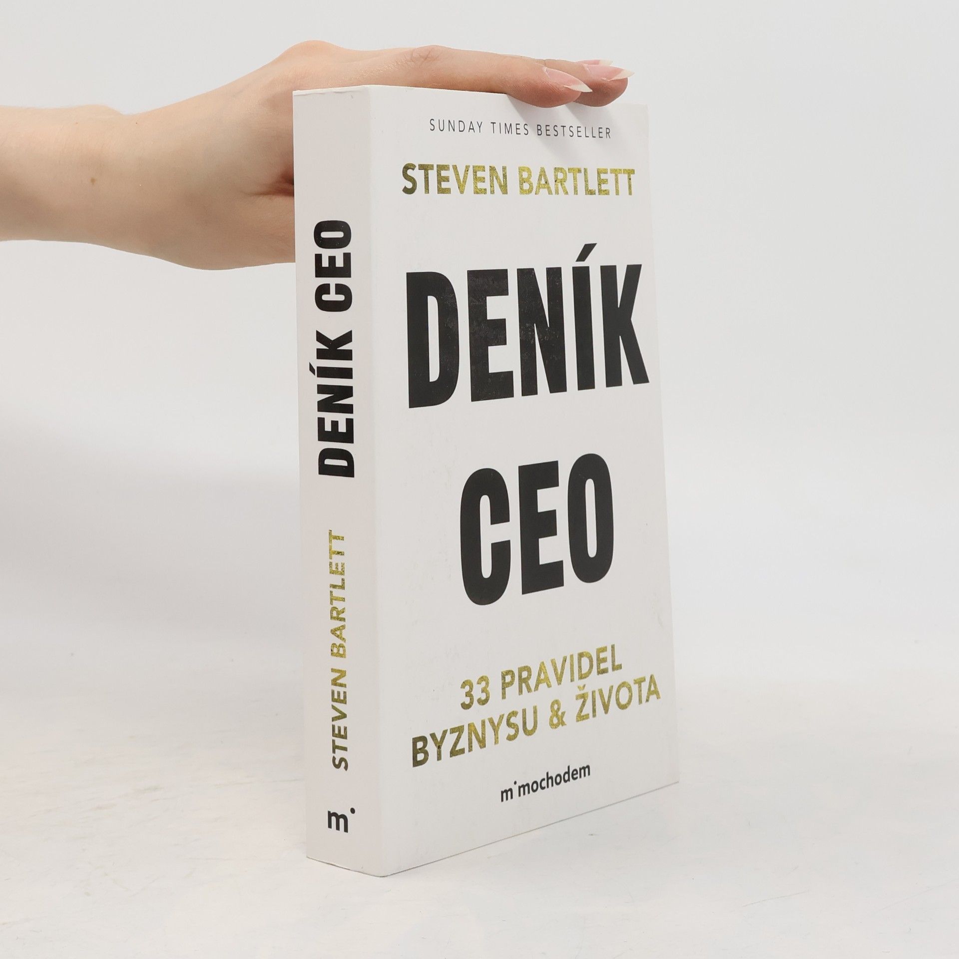Steven Bartlett Deník CEO 33 pravidel byznysu a života