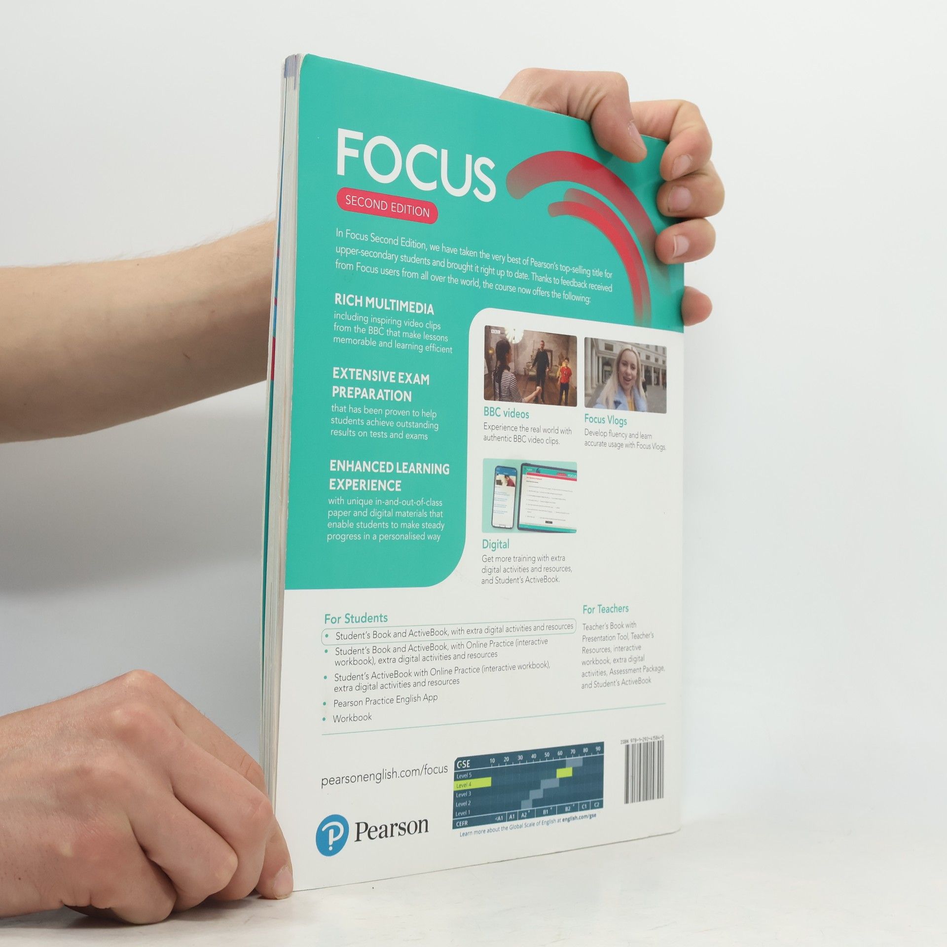 Sue Kay Focus 4 Student´s Book with Active Book with Basic MyEnglishLab, 2nd