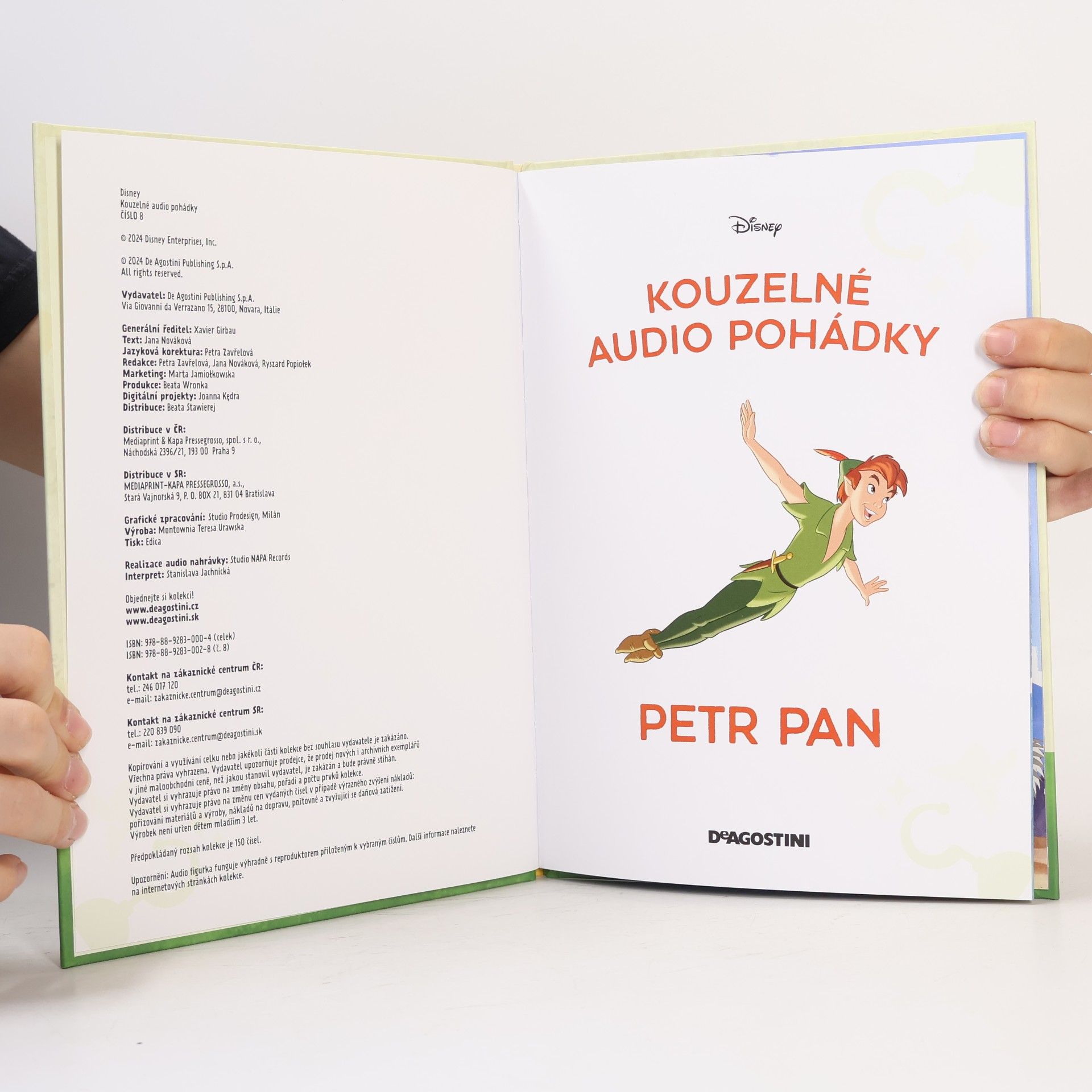 Collectif d'auteurs Kouzelné audio pohádky 8. Petr Pan