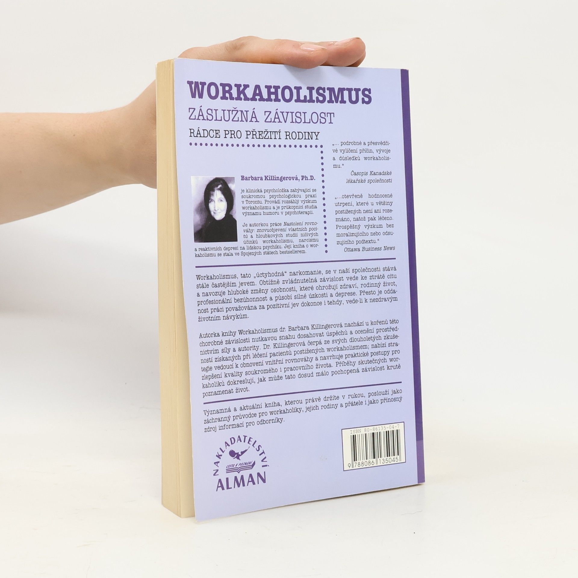 Barbara Killinger Workaholismus. Záslužná závislost