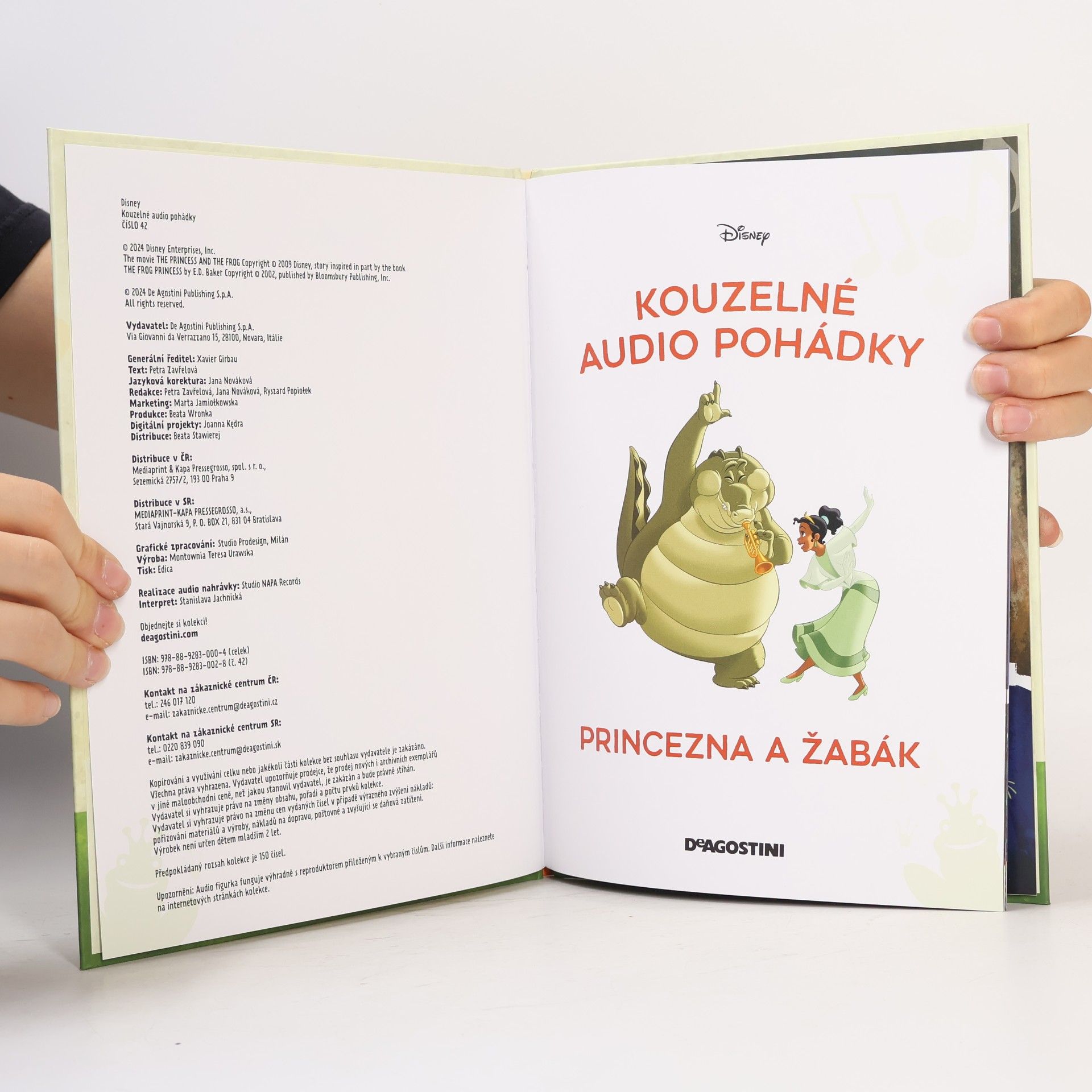 Autorenkollektiv Kouzelné audio pohádky 42. Princezna a žabák