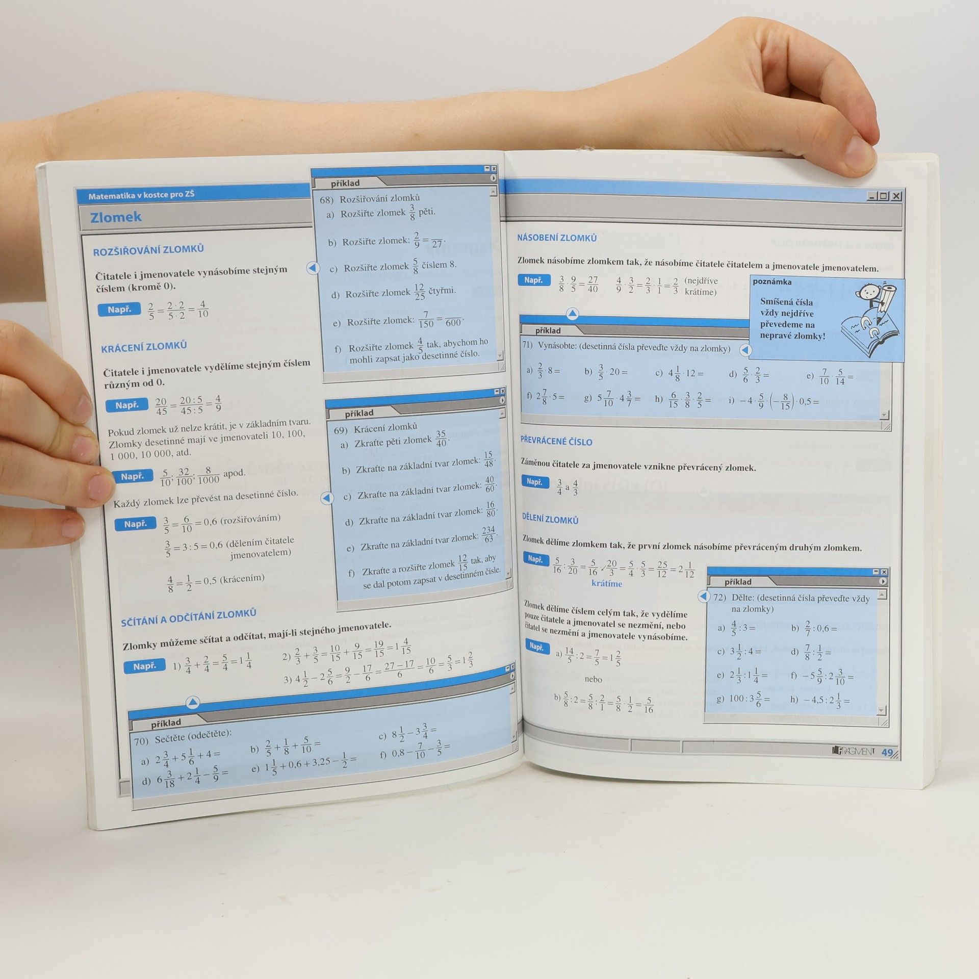 Jaroslav Eisler Matematika v kostce : pro základní školy a nižší ročníky víceletých gymnázií