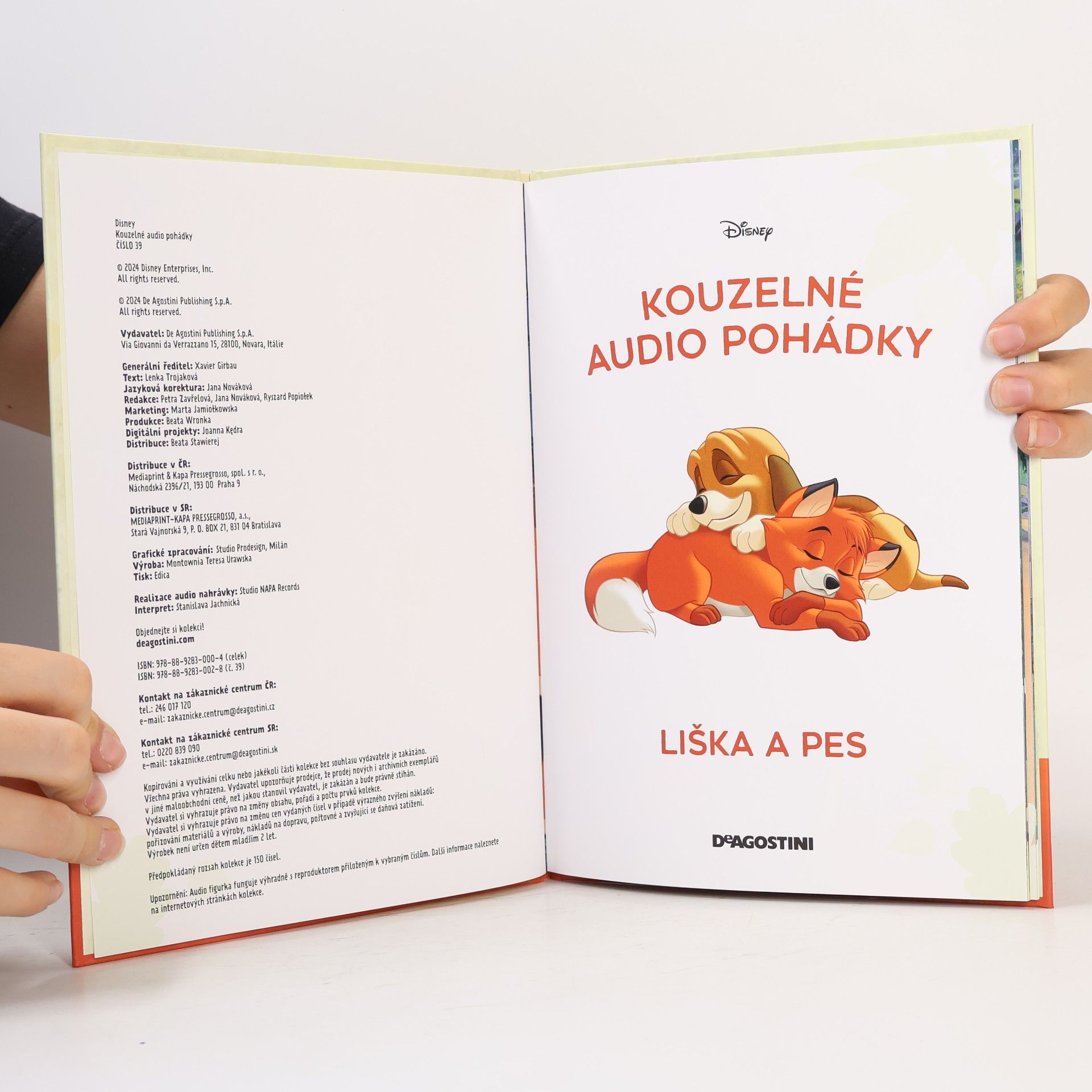 Kolektiv autorů Kouzelné audio pohádky 39. Liška a pes