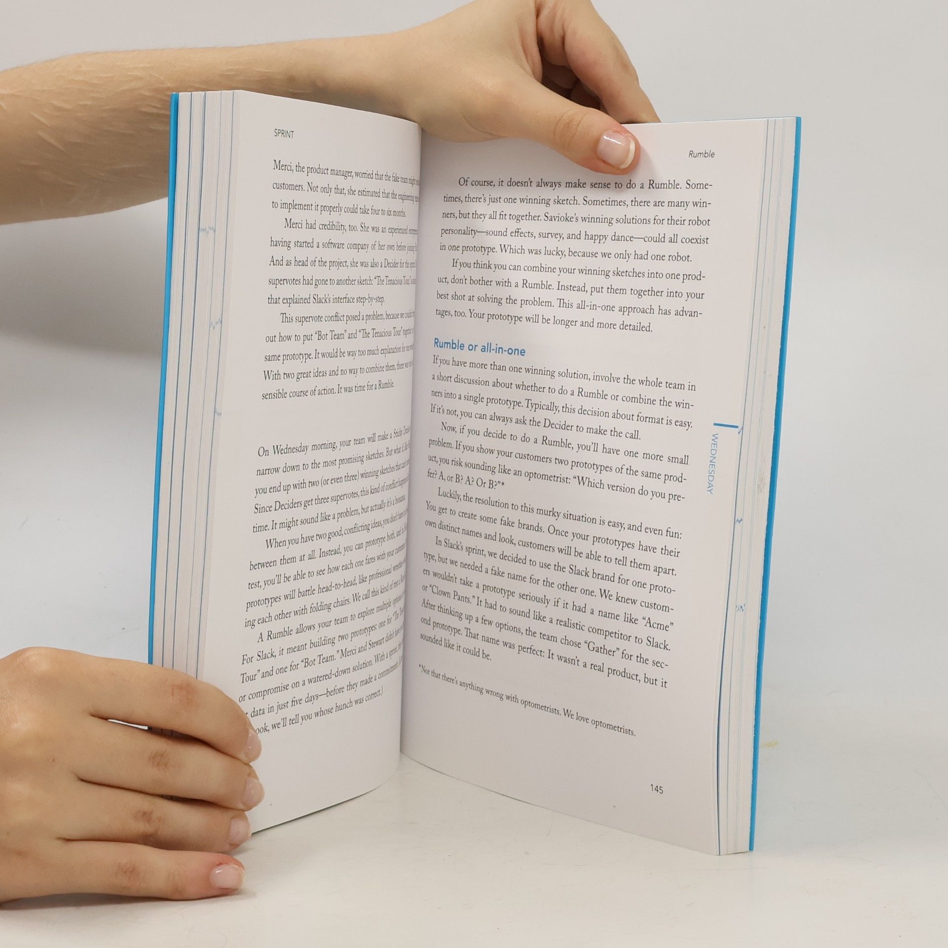 Jake Knapp Sprint : how to solve big problems and test new ideas in just five days