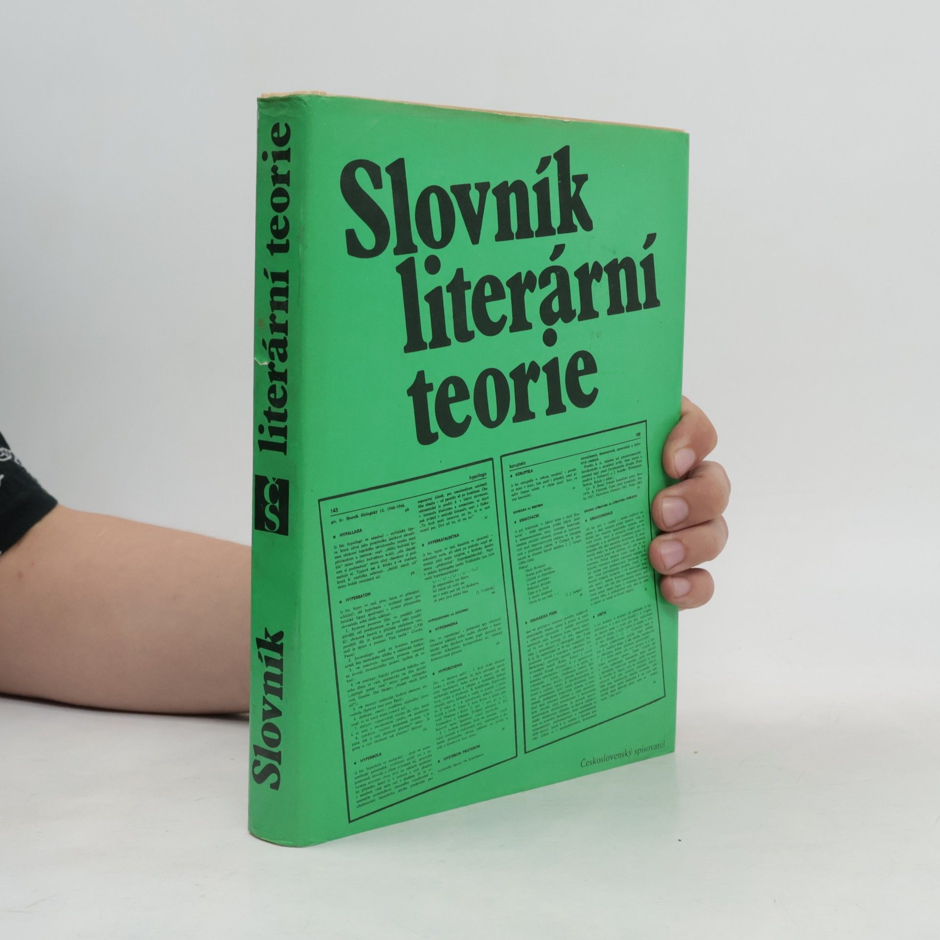 Štěpán Vlašín Slovník literární teorie