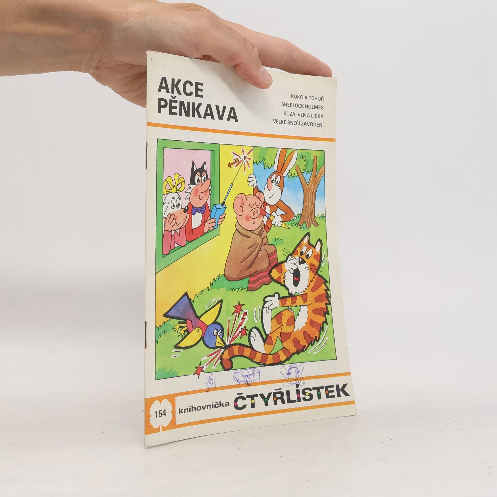 Ljuba Štíplová Čtyřlístek 154. Akce pěnkava
