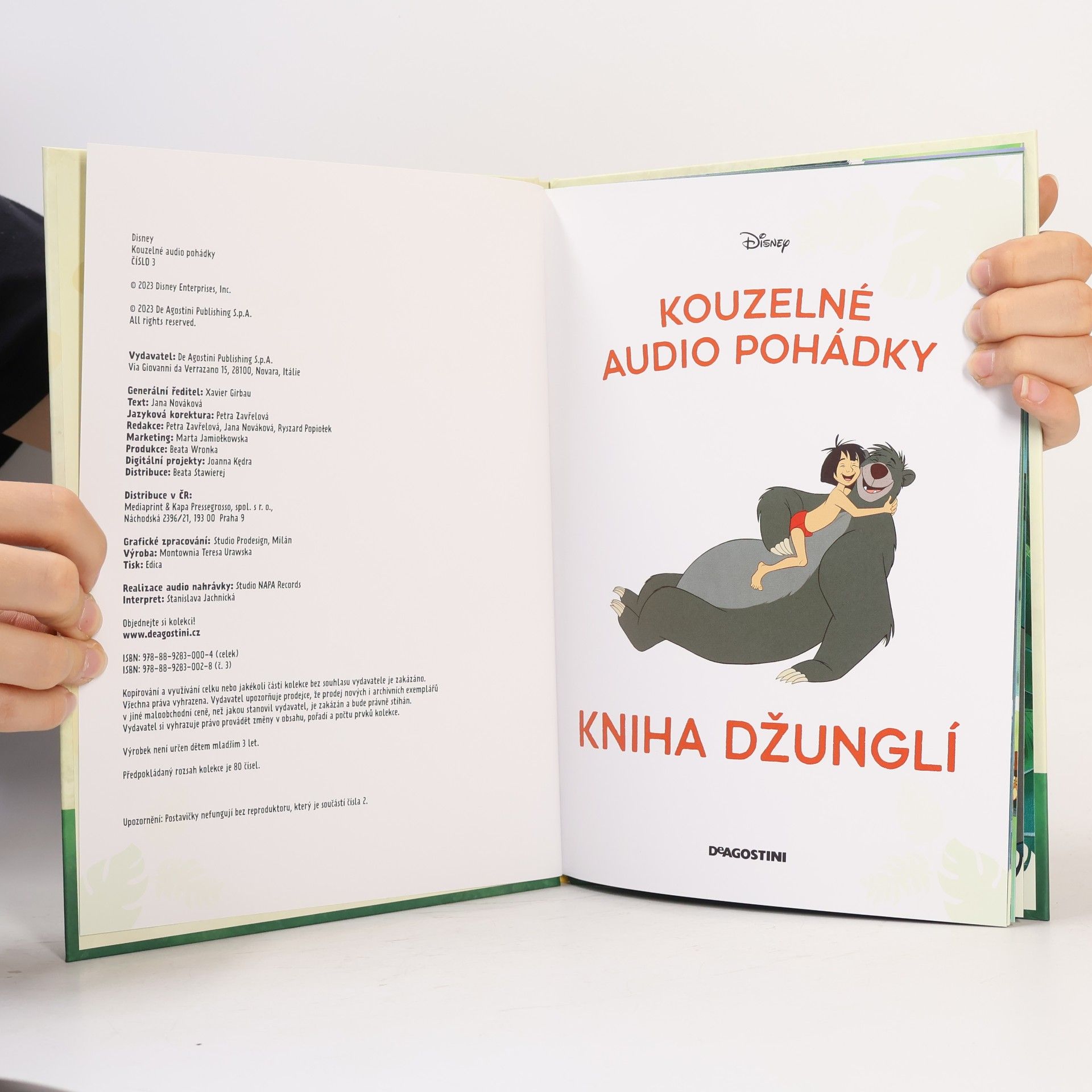 Kolektív autorov Kouzelné audio pohádky 3. Kniha džunglí