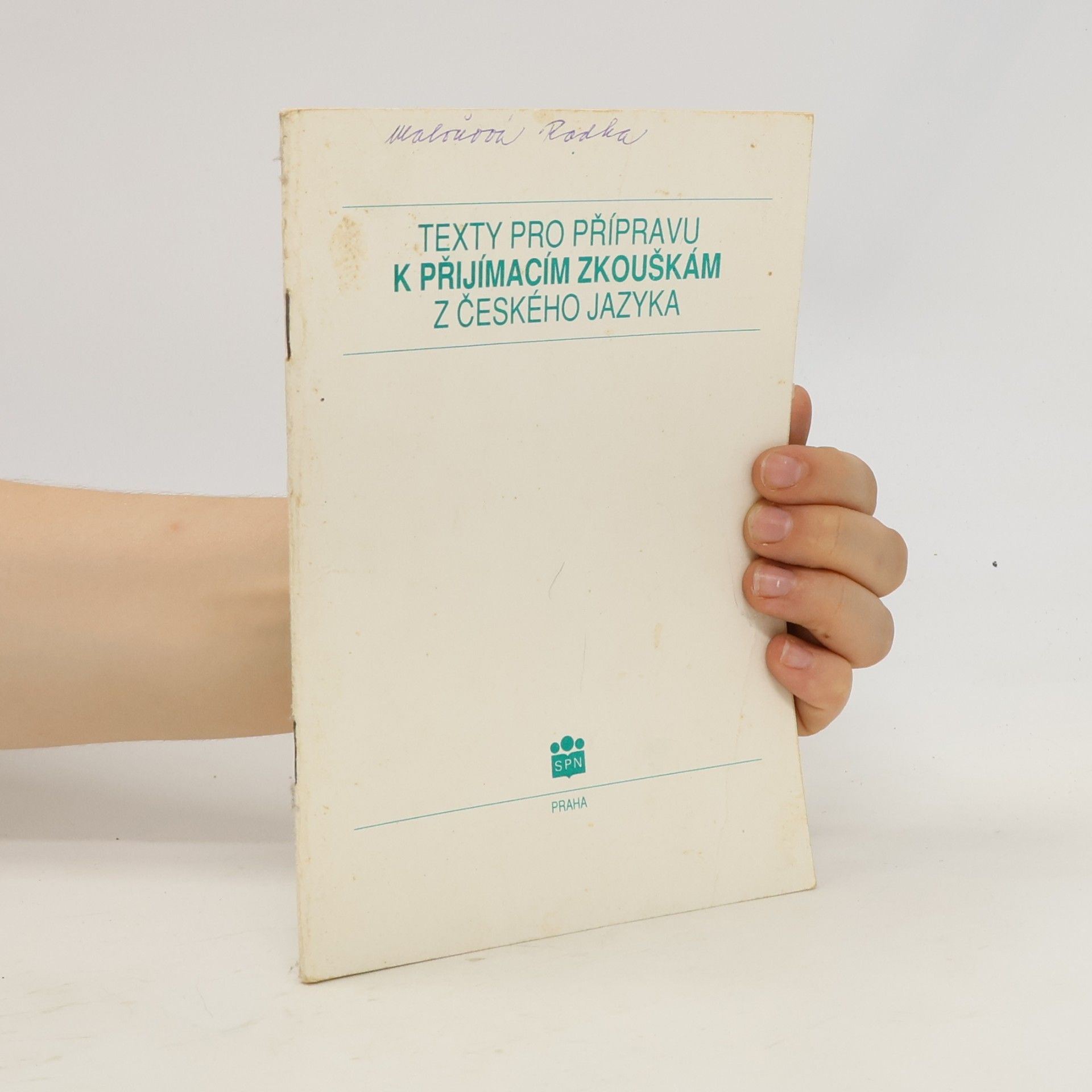 Jiřina Vitvarová Texty pro přípravu k přijímacím zkouškám z českého jazyka
