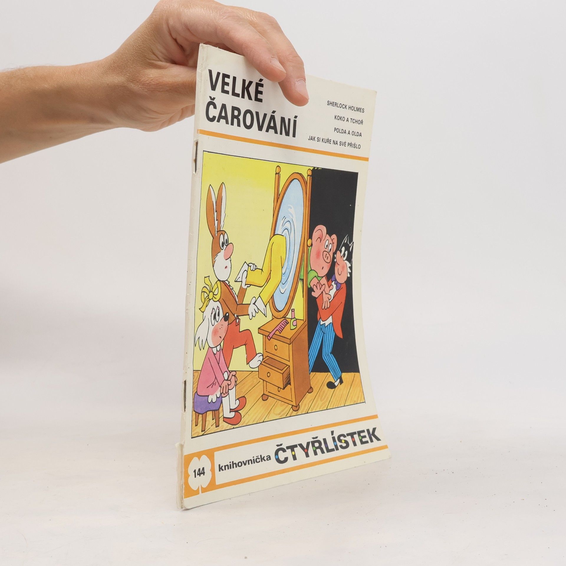 Ljuba Štíplová Čtyřlístek 144. Velké čarování