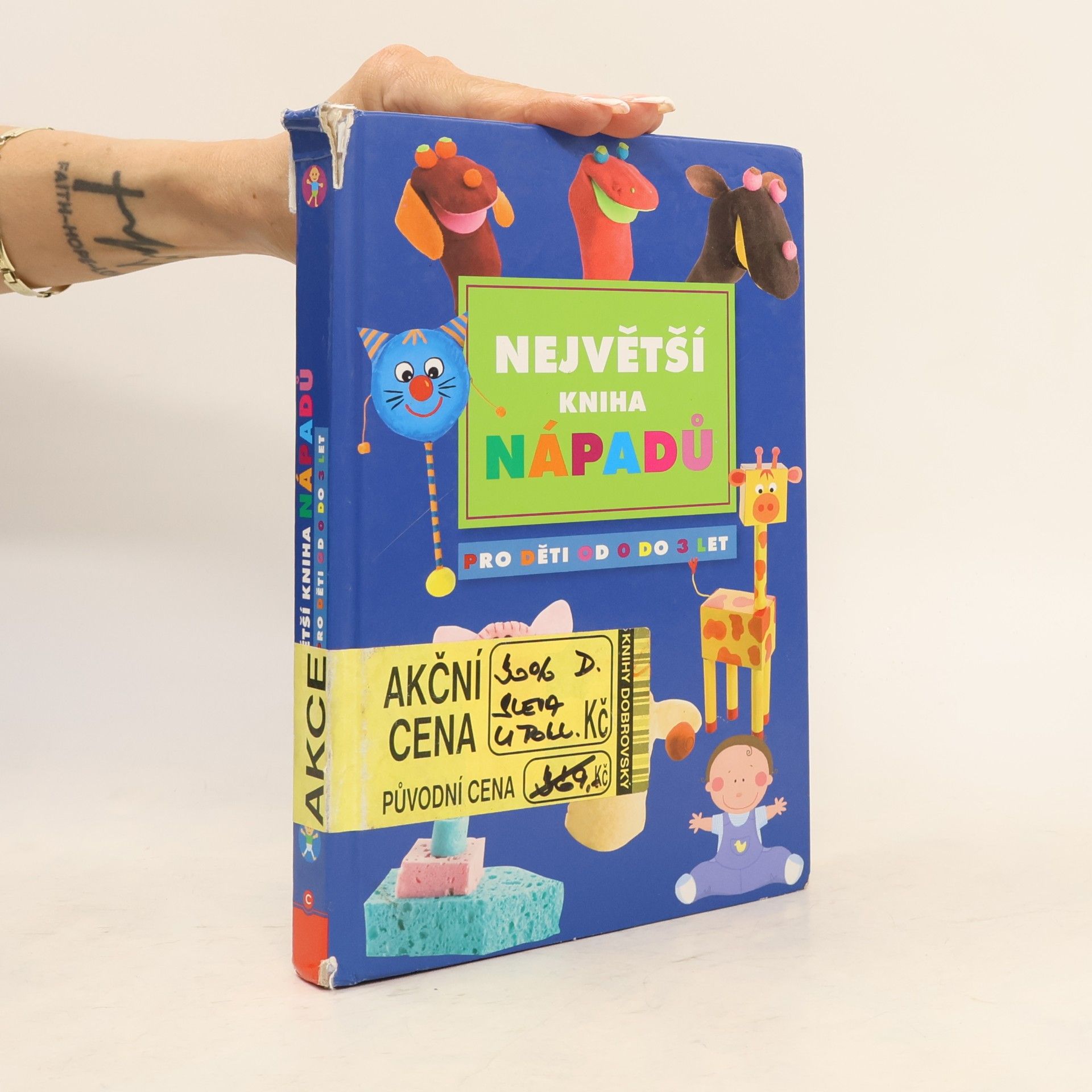 Autorenkollektiv Největší kniha nápadů pro děti od 0 do 3 let