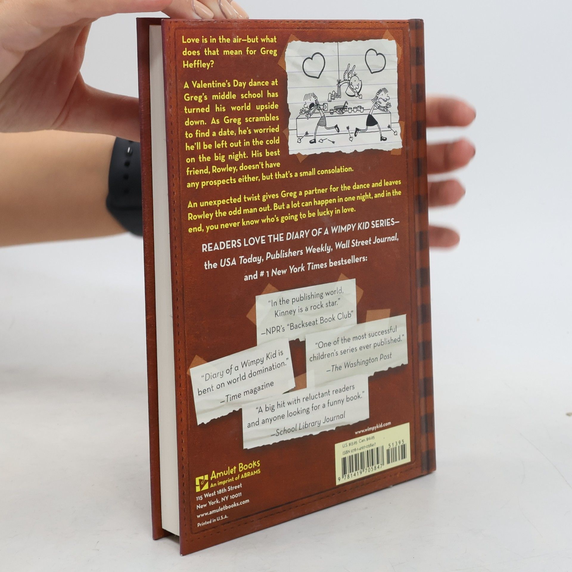 Jeff Kinney Diary of a wimpy kid. The third wheel