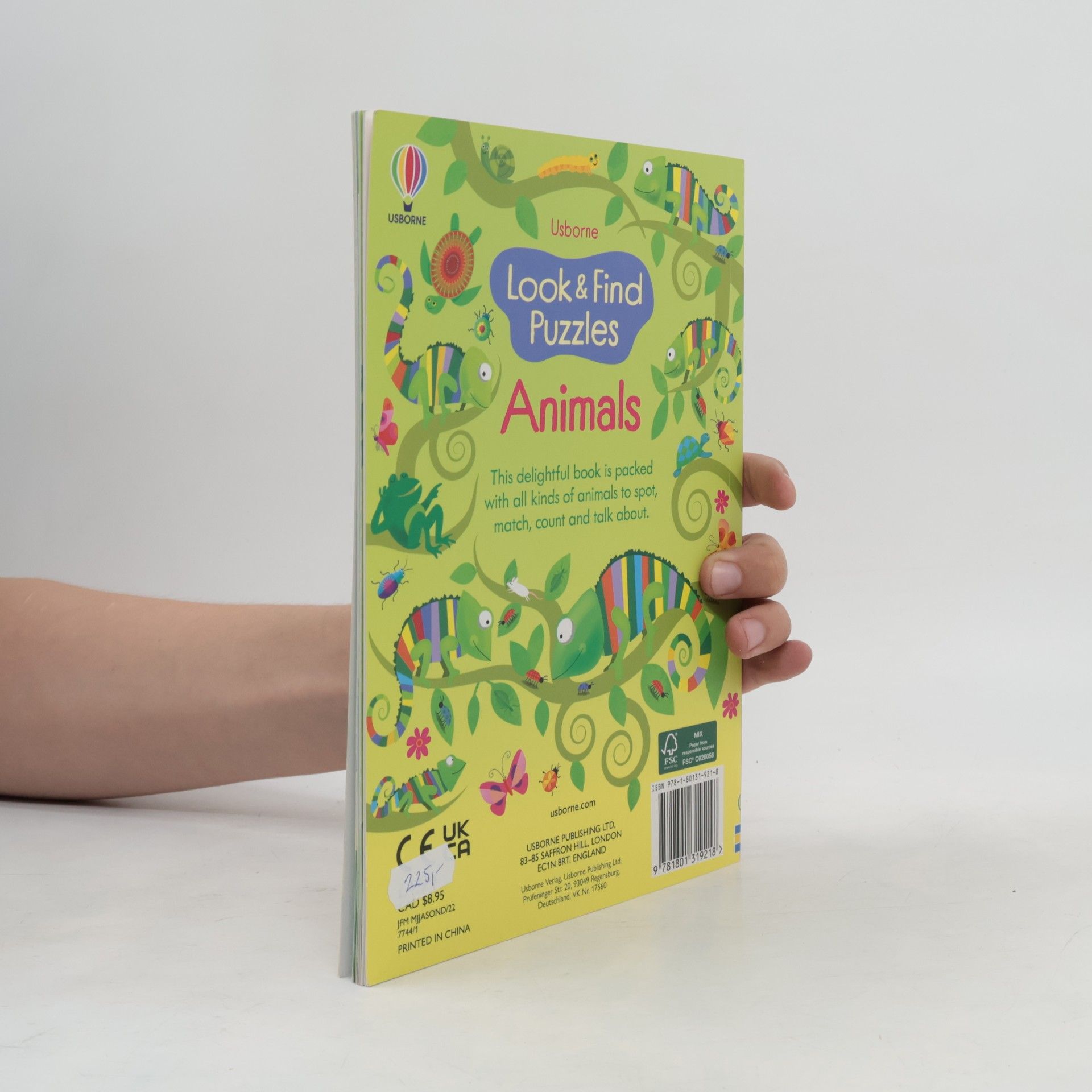 Kirsteen Robson Look and Find Puzzles Animals