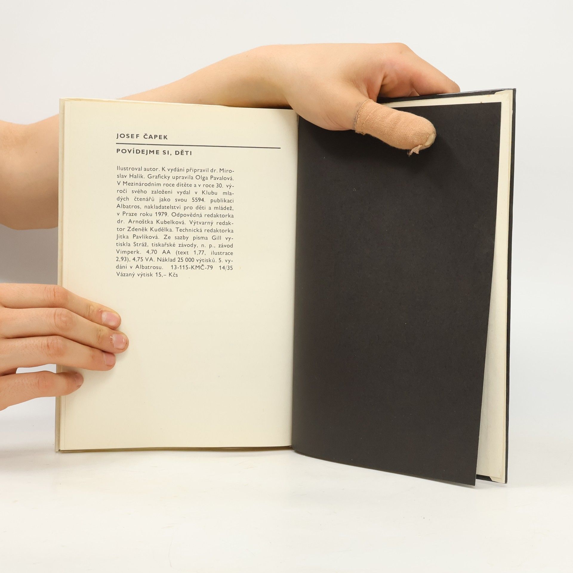 Josef Čapek Povídejme si, děti