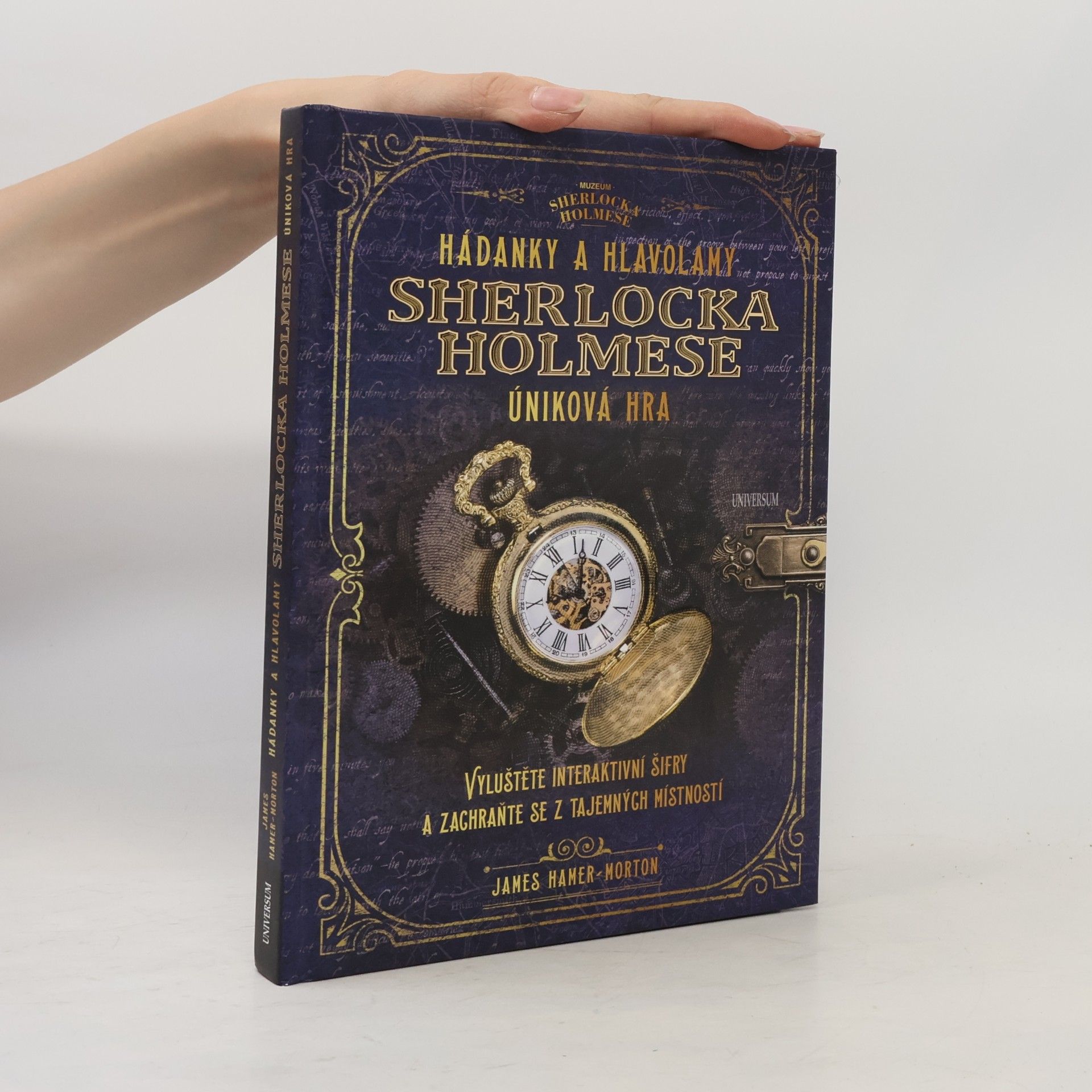 James Hamer-Morton Hádanky a hlavolamy Sherlocka Holmese – úniková hra