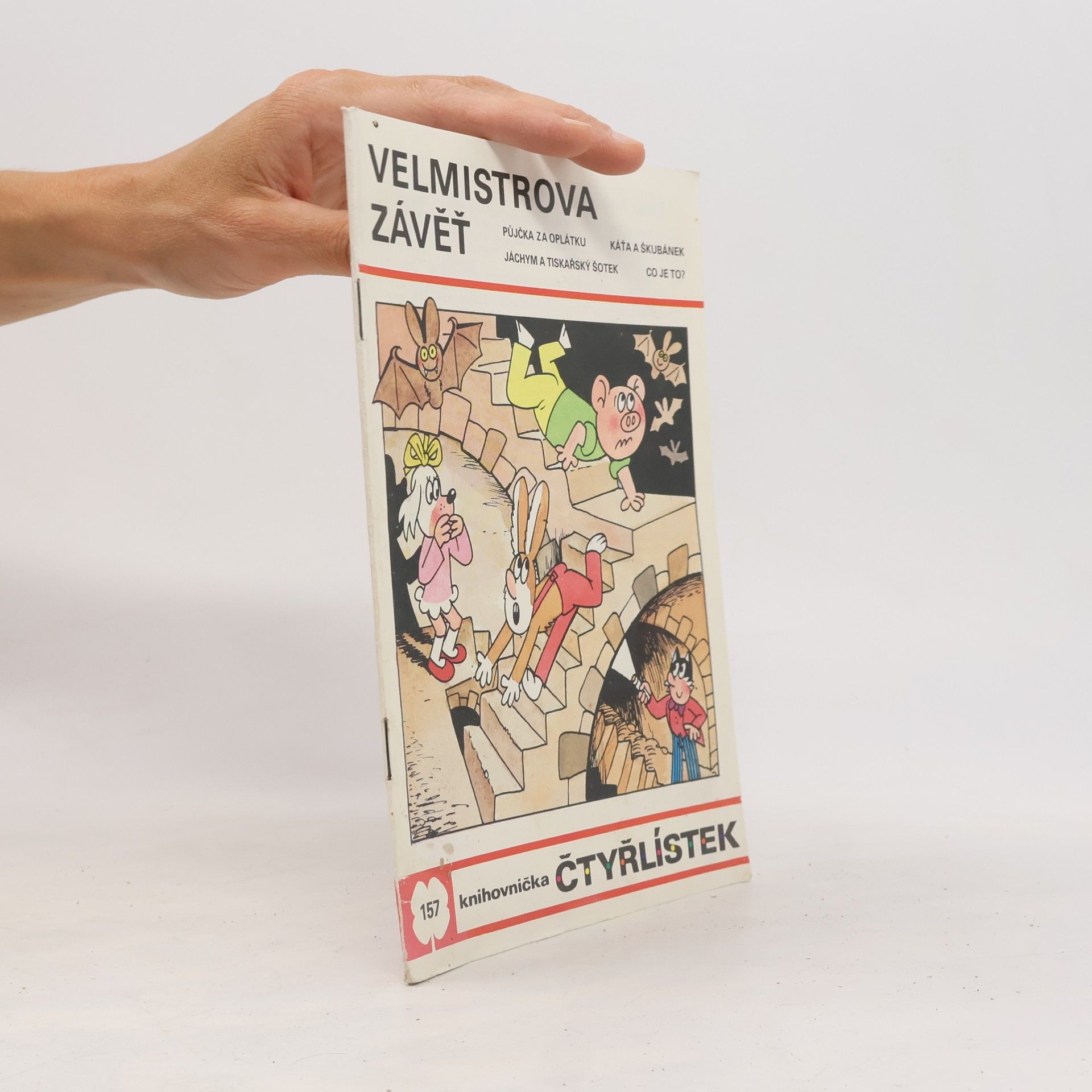 Ljuba Štíplová Čtyřlístek 157. Velmistrova závěť