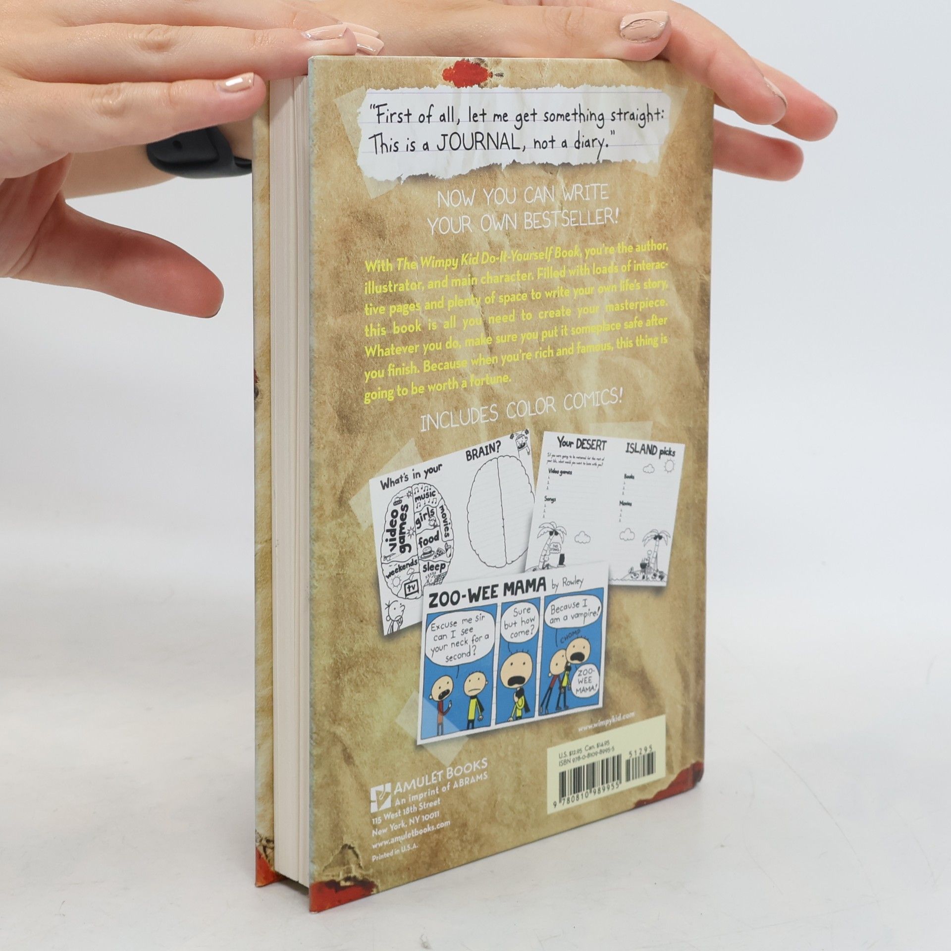 Jeff Kinney The Wimpy Kid. Do-It-Yourself Book