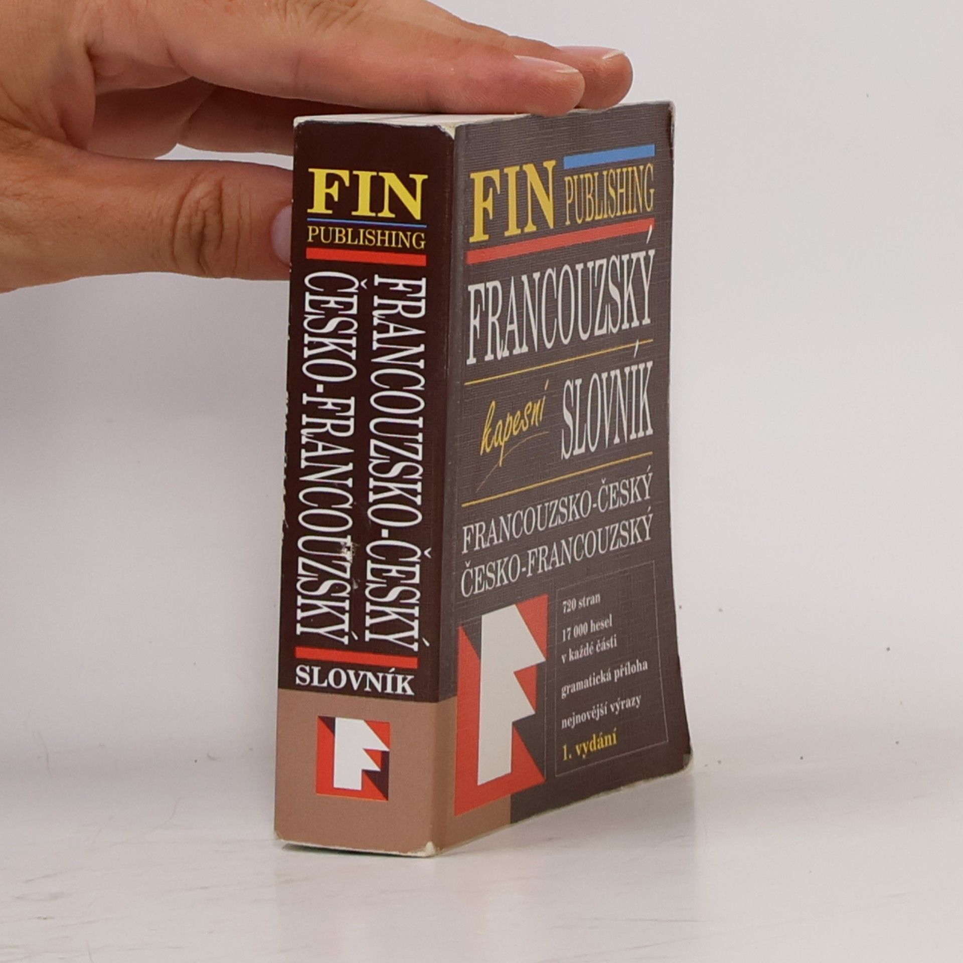 Various authors Francouzský kapesní slovník : Francouzsko-český, česko-francouzský slovník